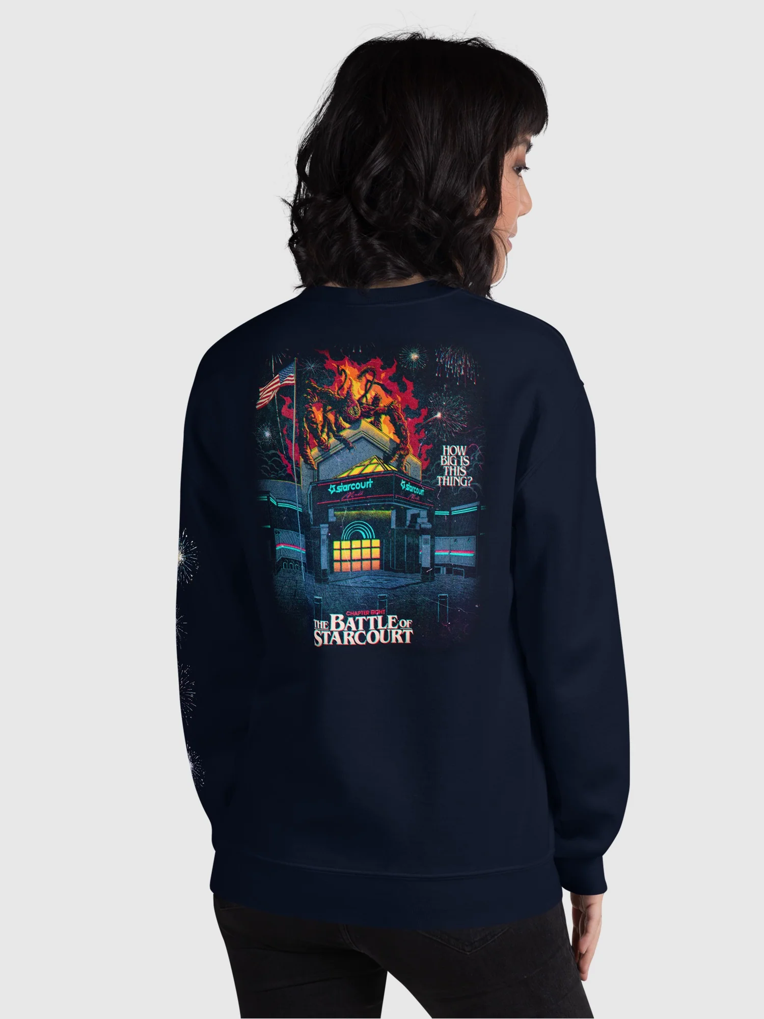 Stranger Things Season 3 x Butcher Billy The Battle Of Starcourt Sweatshirt - Image 9