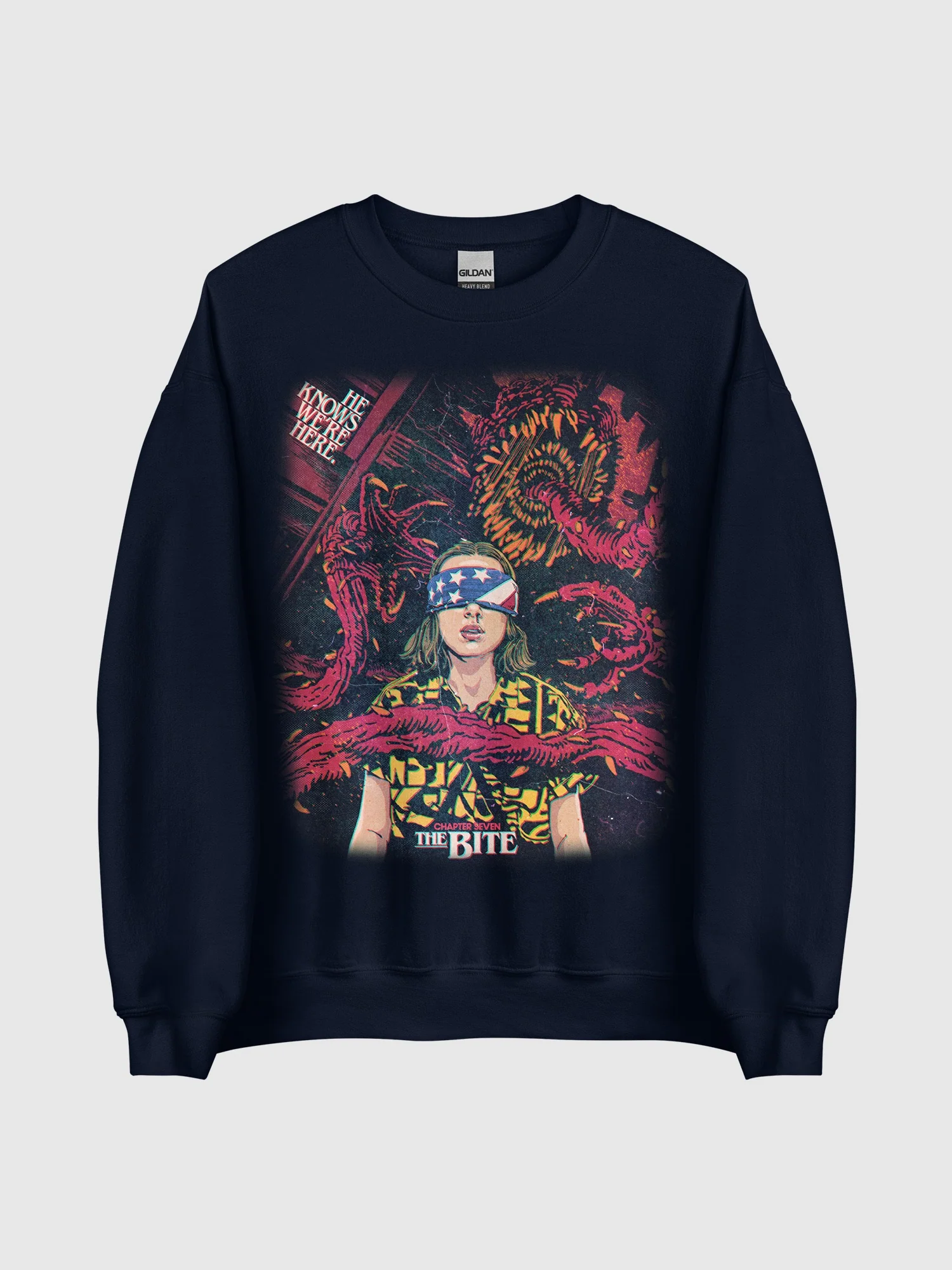Stranger Things Season 3 x Butcher Billy The Bite Sweatshirt - Image 3