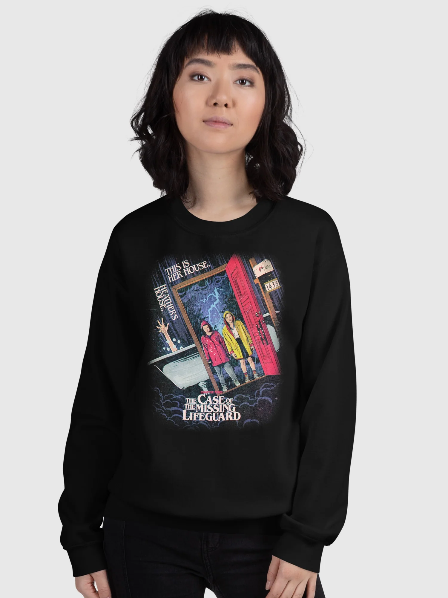 Stranger Things Season 3 x Butcher Billy The Case Of The Missing Lifeguard Sweatshirt - Image 2