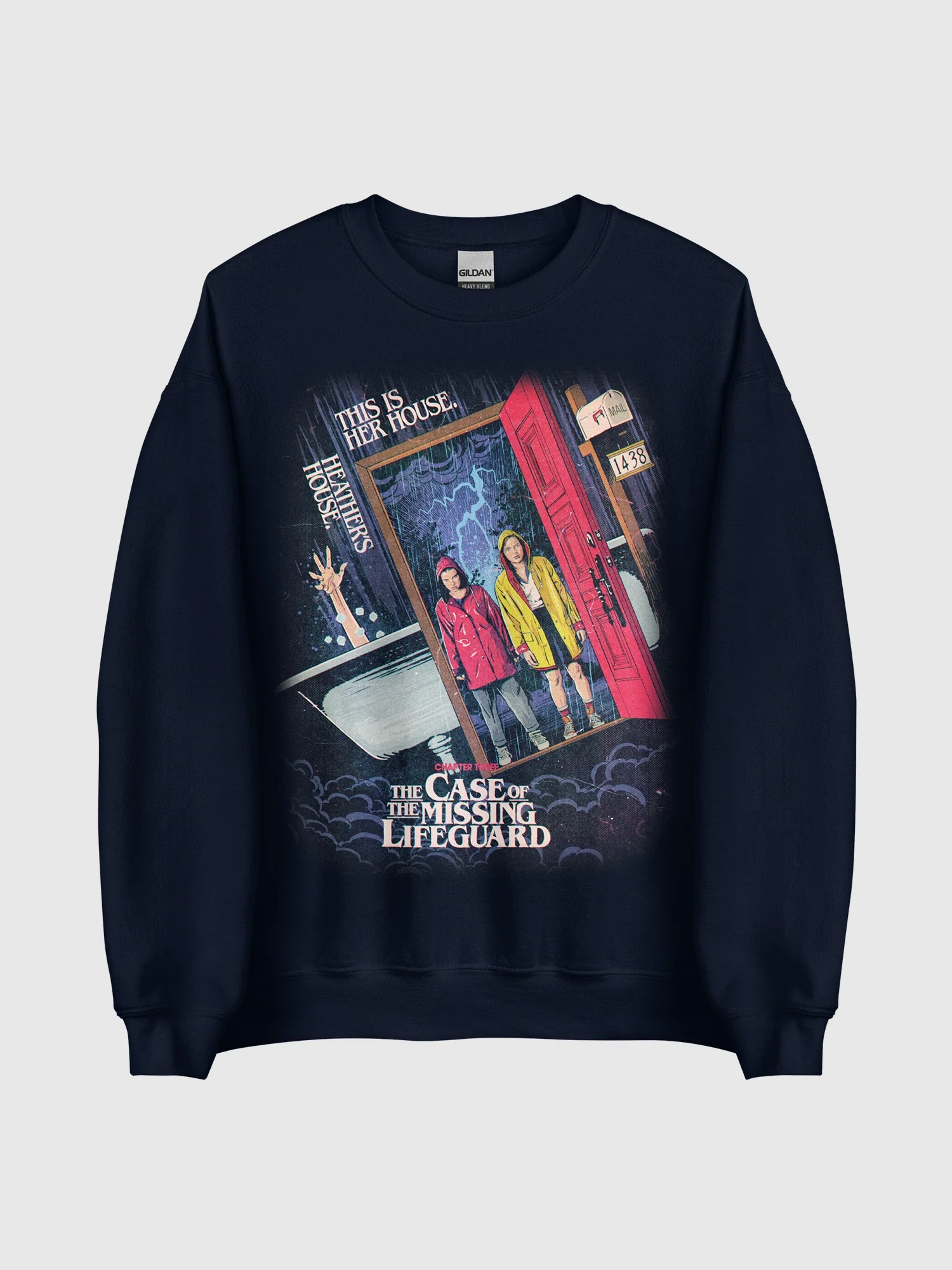 Stranger Things Season 3 x Butcher Billy The Case Of The Missing Lifeguard Sweatshirt - Image 3