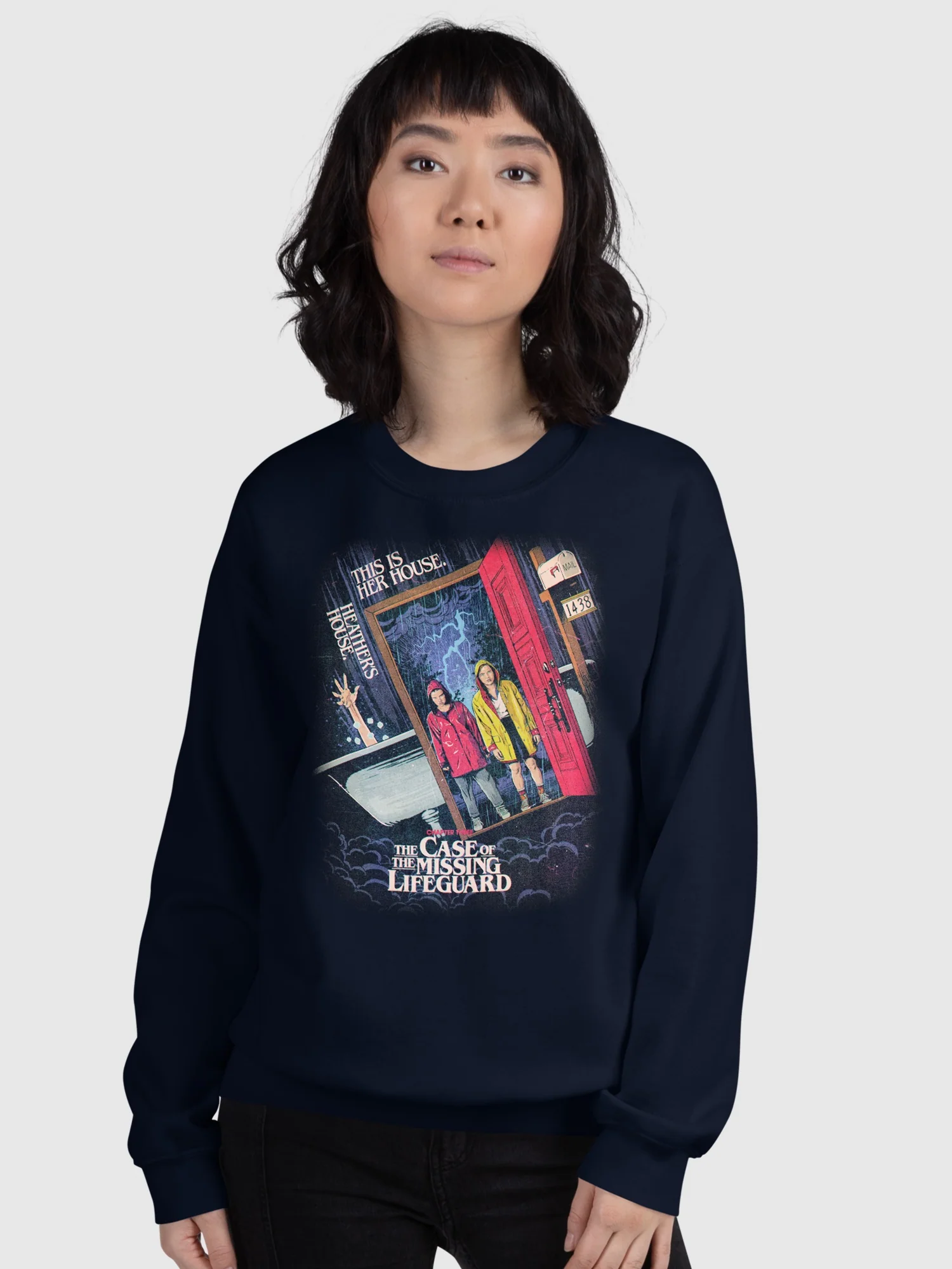 Stranger Things Season 3 x Butcher Billy The Case Of The Missing Lifeguard Sweatshirt - Image 4