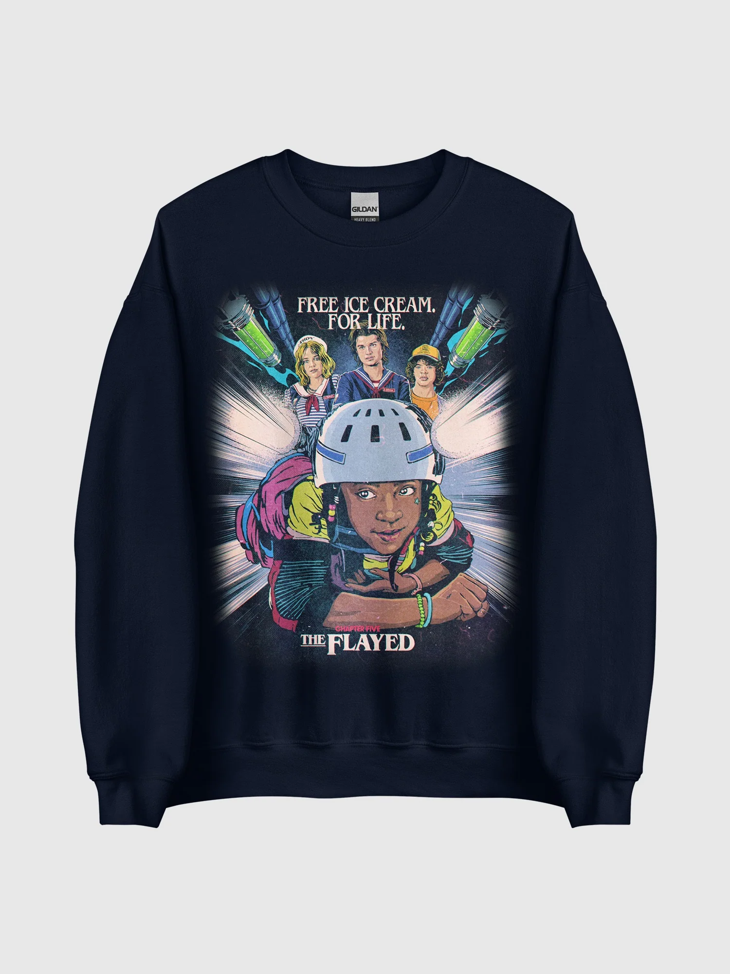 Stranger Things Season 3 x Butcher Billy The Flayed Sweatshirt - Image 3