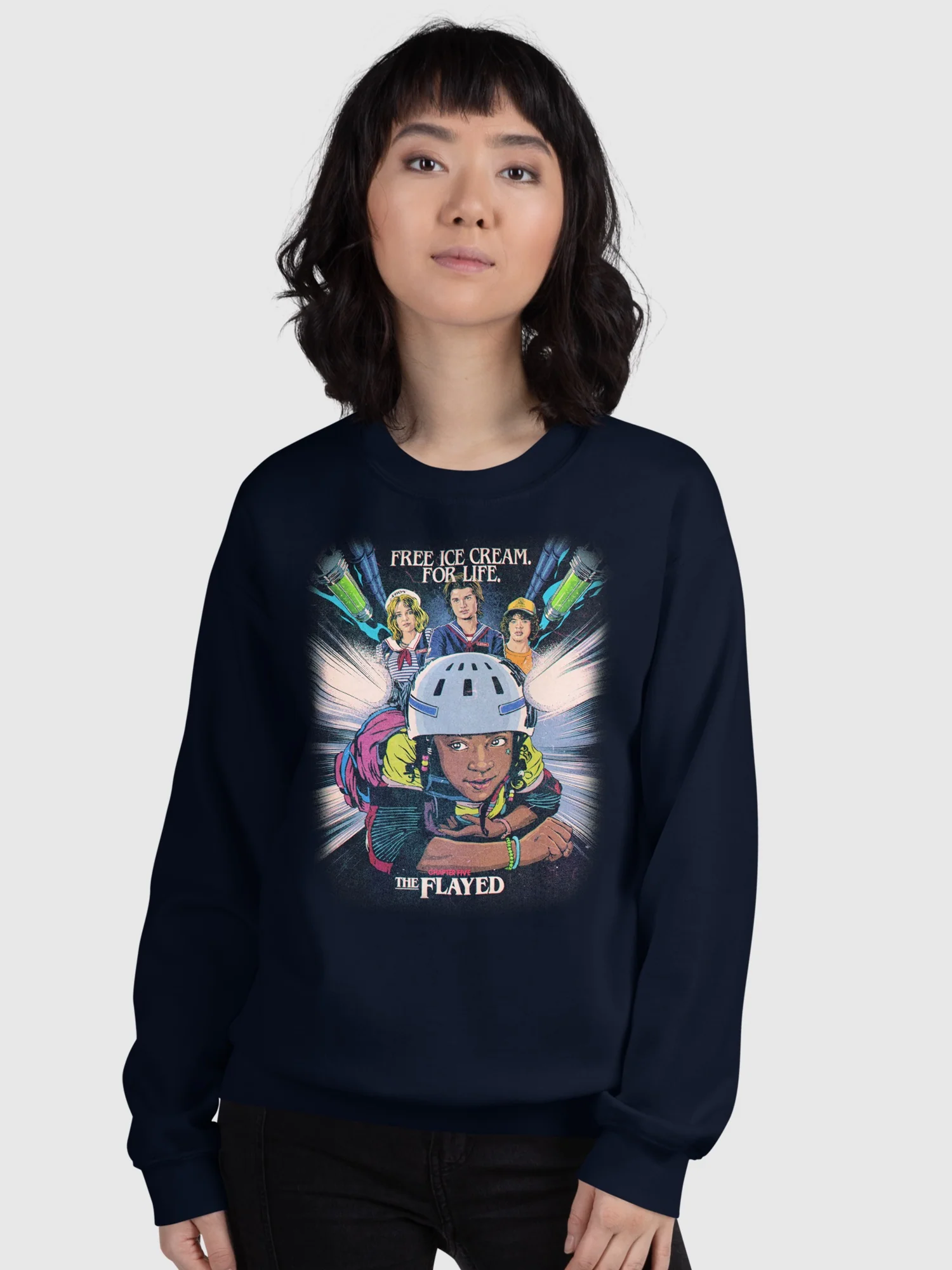 Stranger Things Season 3 x Butcher Billy The Flayed Sweatshirt - Image 4