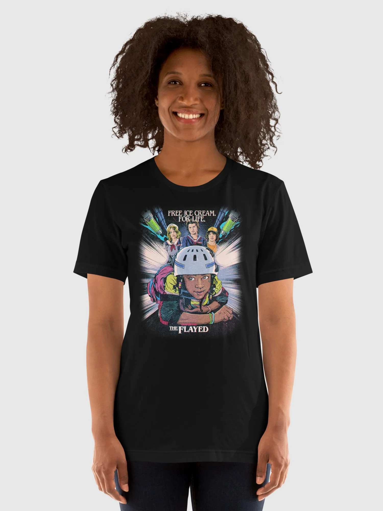 Stranger Things Season 3 x Butcher Billy The Flayed T-Shirt - Image 2