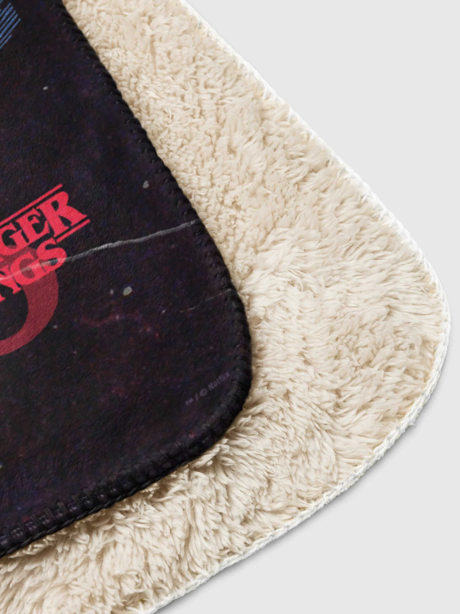 Stranger Things Season 5 Butcher Billy Shock Jock Sherpa Blanket - Image 3