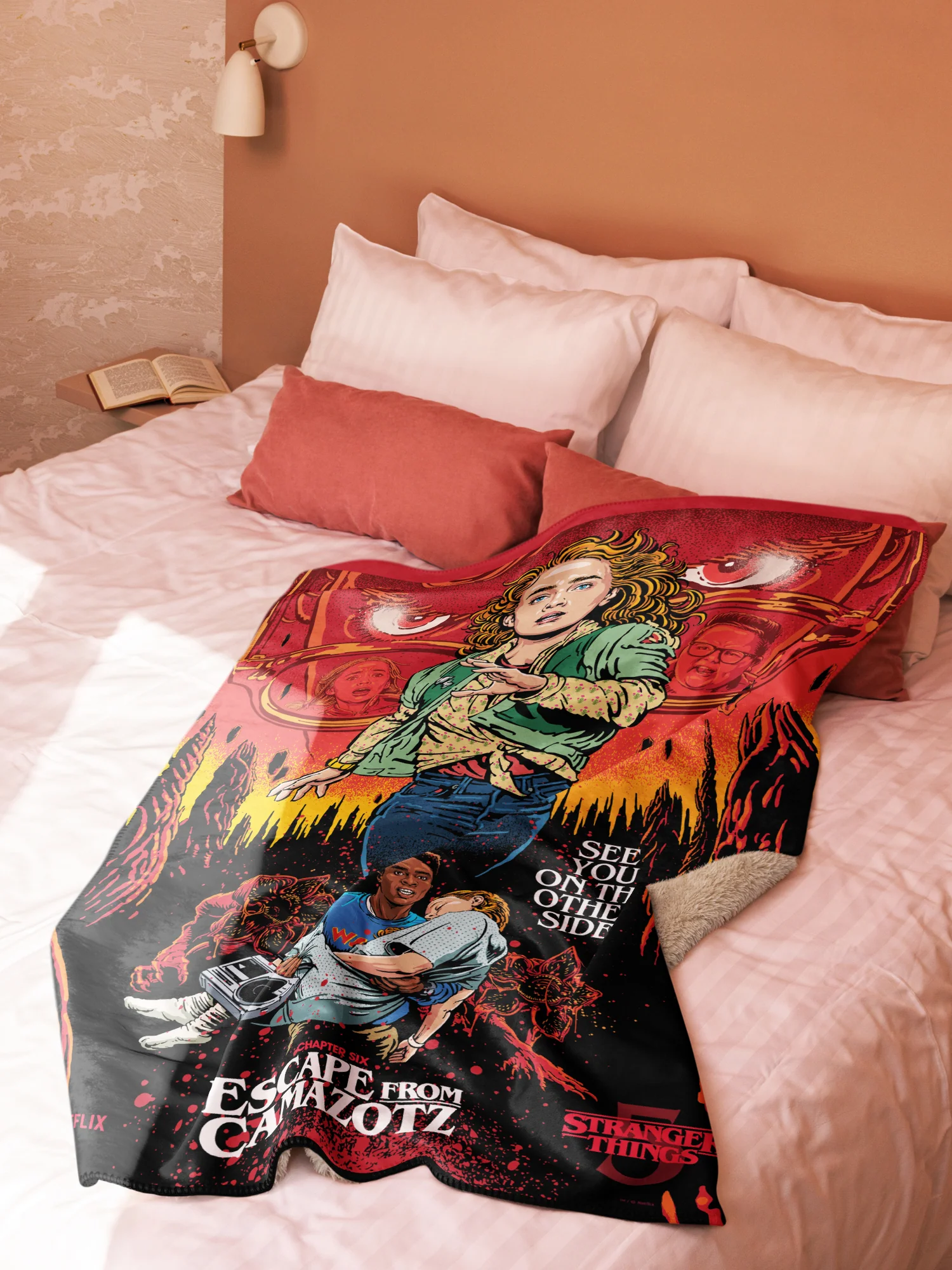 Stranger Things Season 5 x Butcher Billy Escape From Camazotz Blanket - Image 5