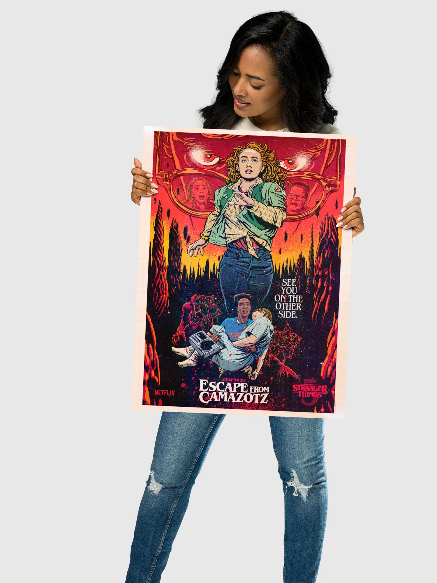 Stranger Things Season 5 x Butcher Billy Escape From Camazotz Poster - Image 2
