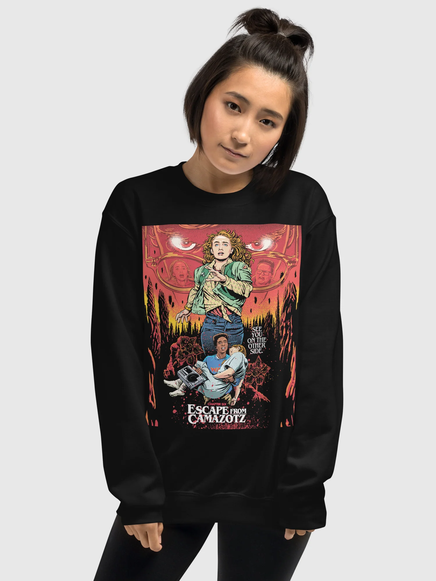 Stranger Things Season 5 x Butcher Billy Escape From Camazotz Sweatshirt - Image 2