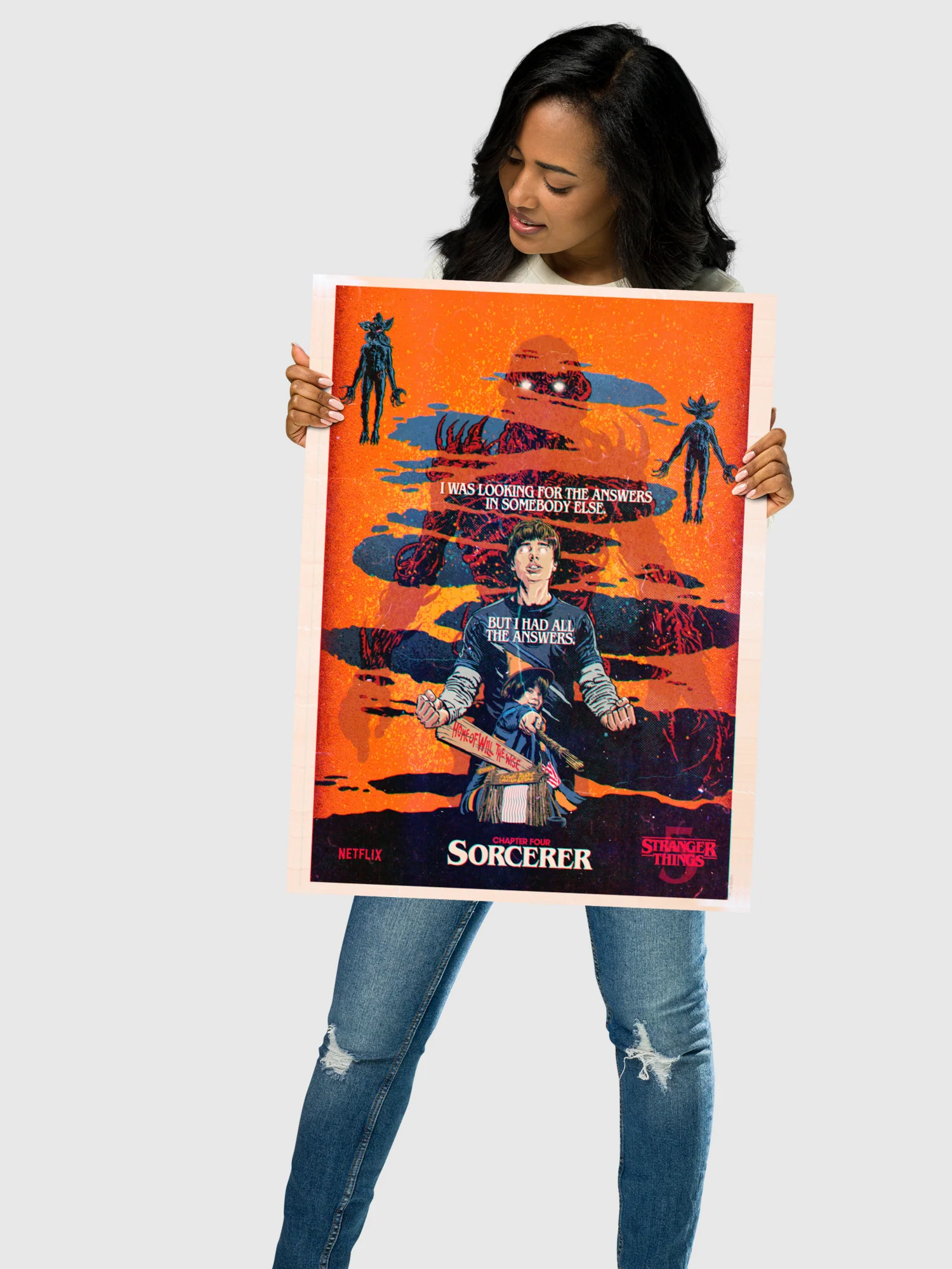 Stranger Things Season 5 x Butcher Billy Sorcerer Premium Poster - Image 2