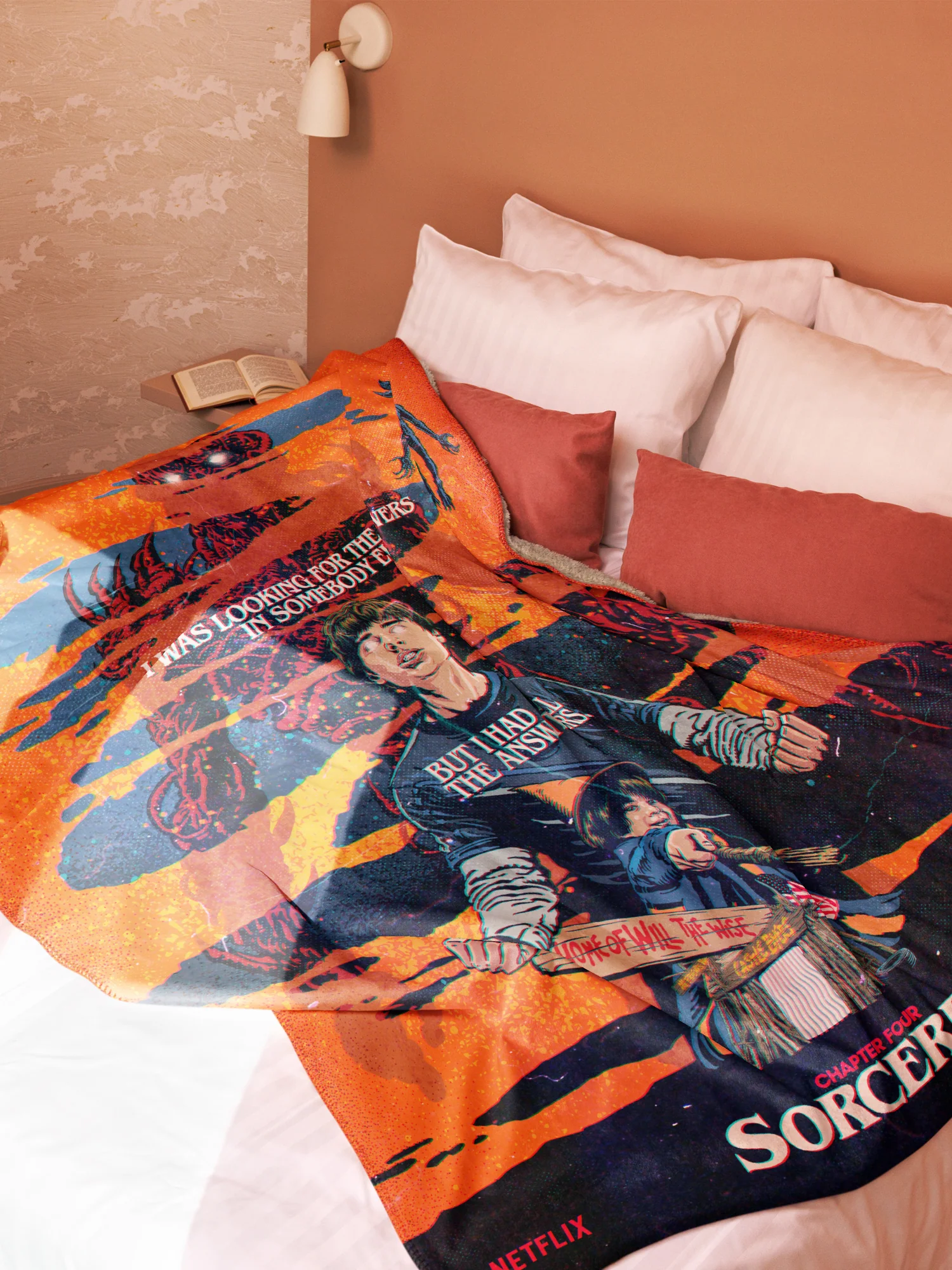 Stranger Things Season 5 x Butcher Billy Sorcerer Sherpa Blanket - Image 4