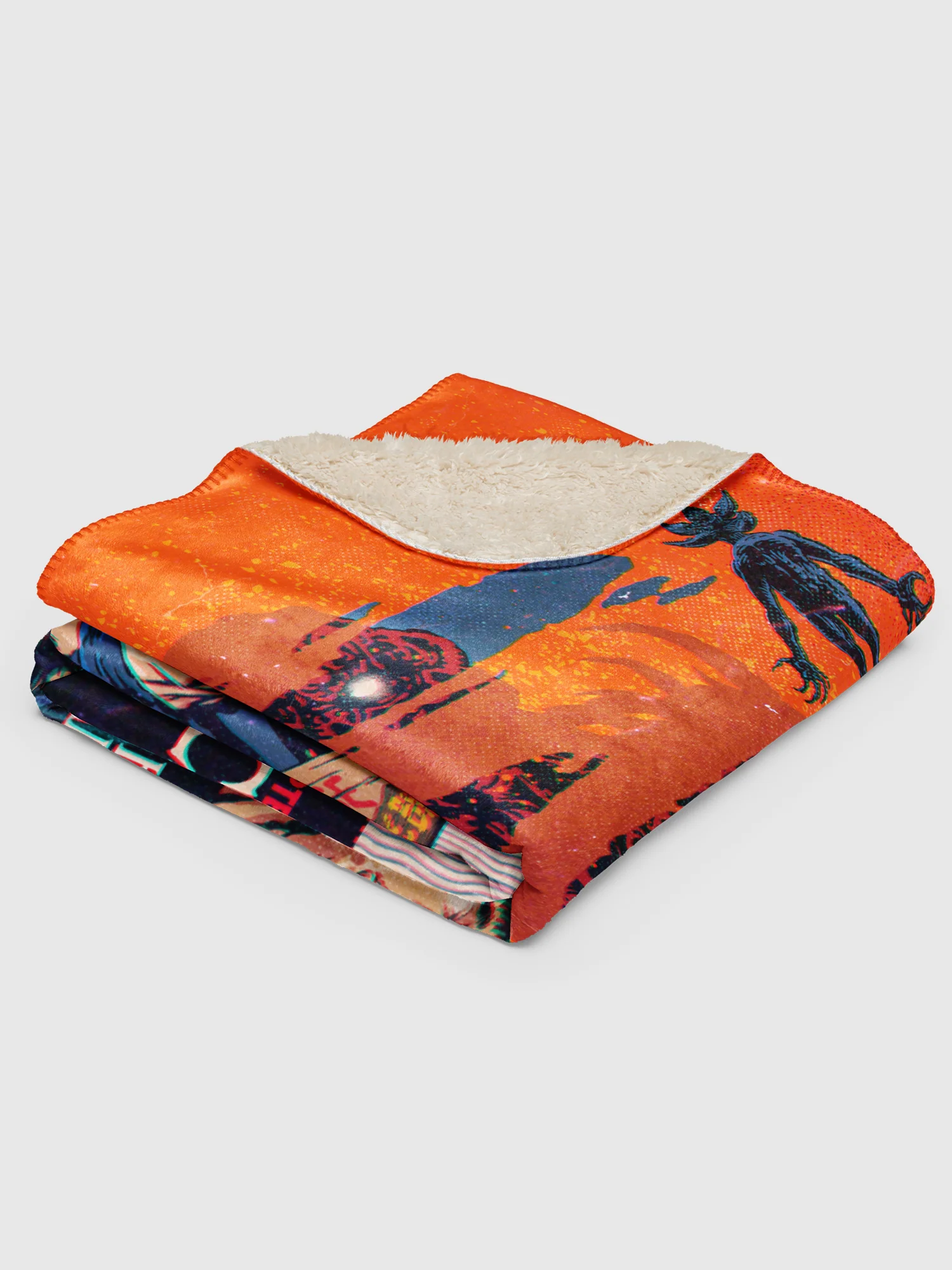 Stranger Things Season 5 x Butcher Billy Sorcerer Sherpa Blanket - Image 5