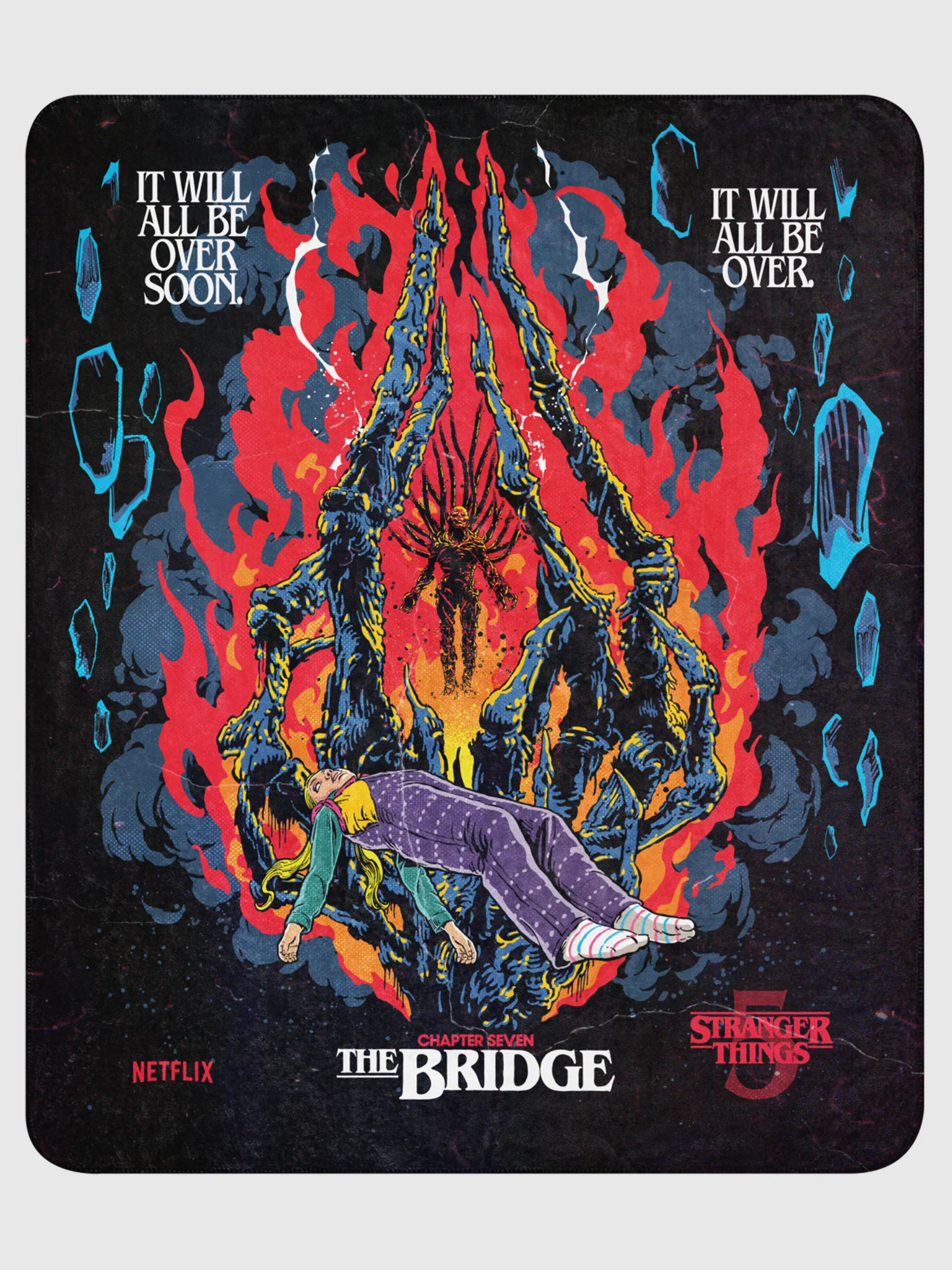 Stranger Things Season 5 x Butcher Billy The Bridge Blanket - Image 6