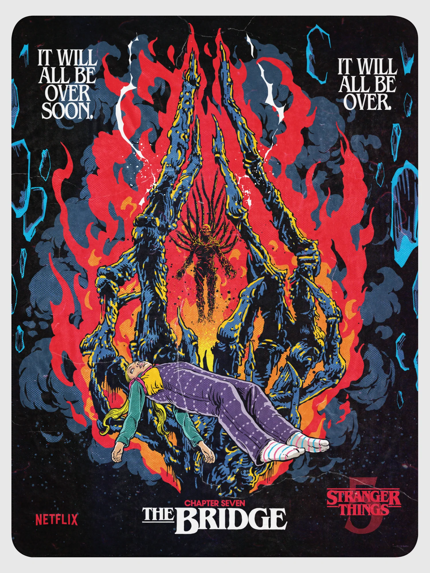 Stranger Things Season 5 x Butcher Billy The Bridge Blanket - Image 8
