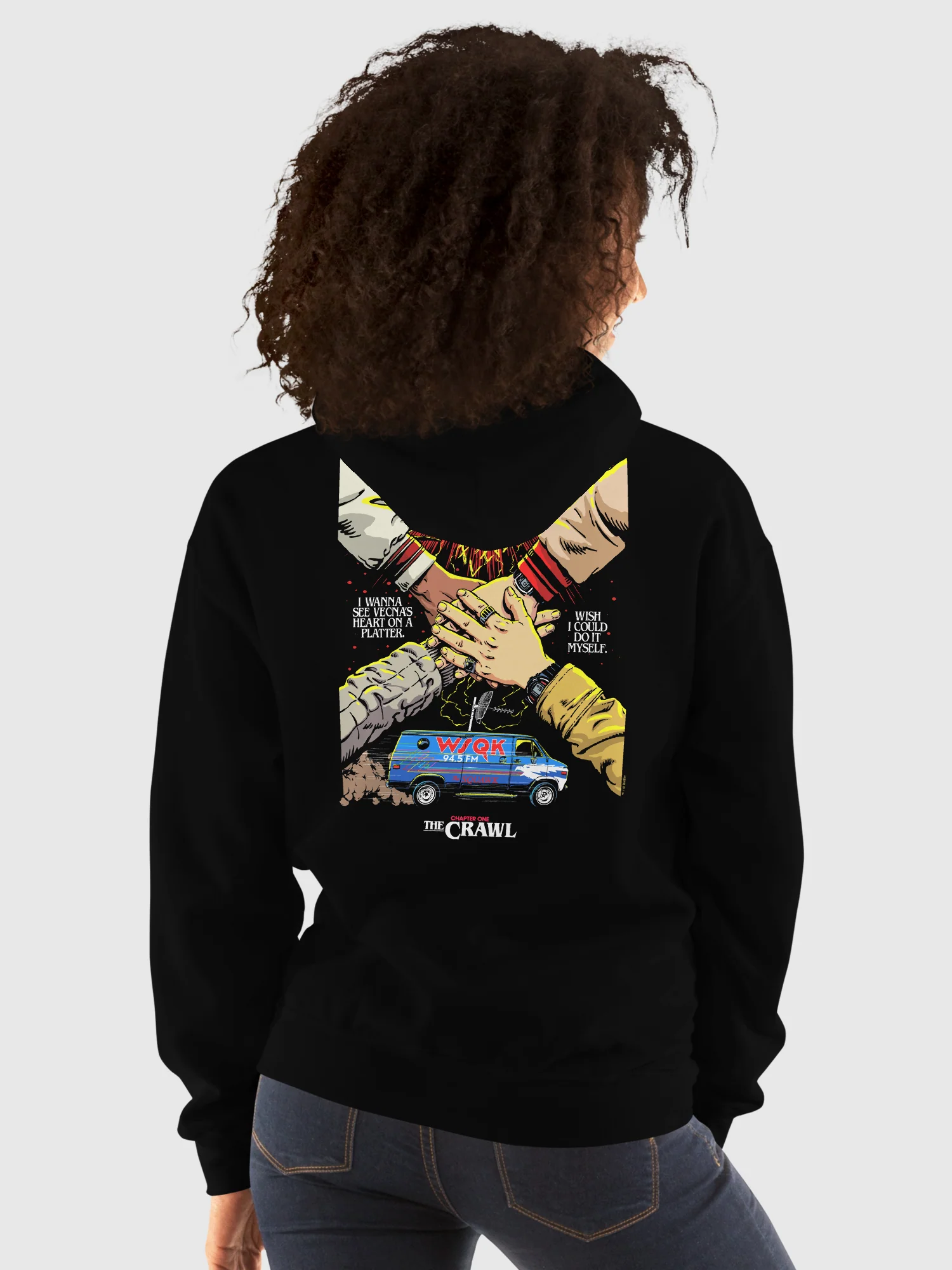 Stranger Things Season 5 x Butcher Billy The Crawl Hoodie - Image 4