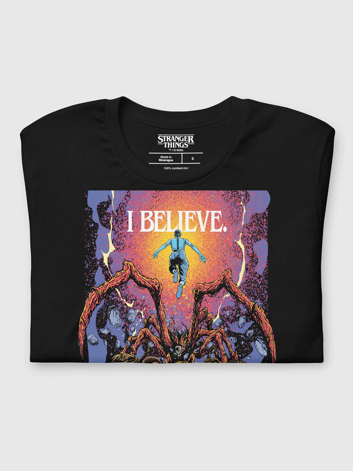 Stranger Things Season 5 x Butcher Billy The Rightside Up T-Shirt - Image 3
