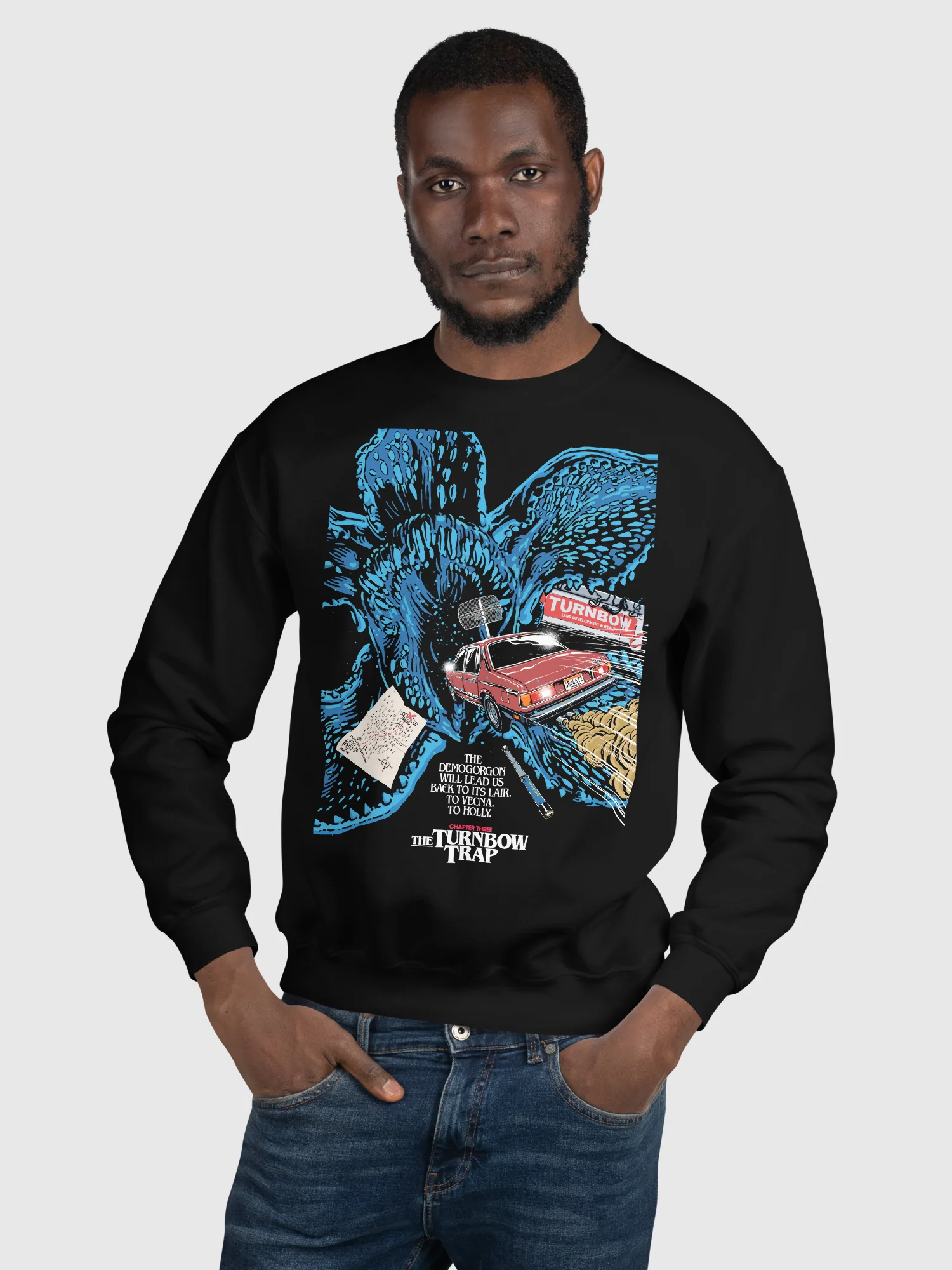 Stranger Things Season 5 x Butcher Billy The Turnbow Trap Crewneck - Image 2