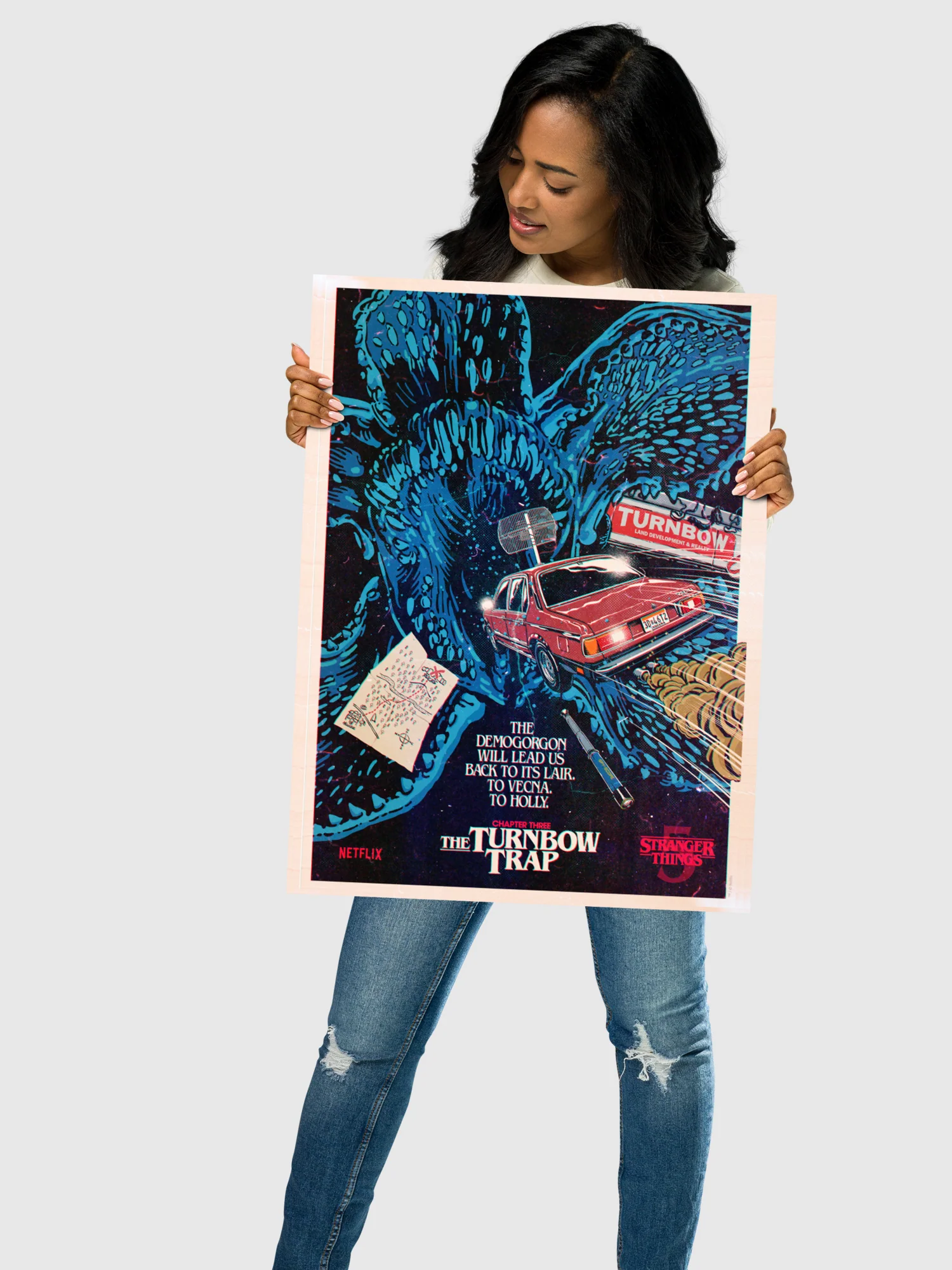 Stranger Things Season 5 x Butcher Billy The Turnbow Trap Premium Poster - Image 2