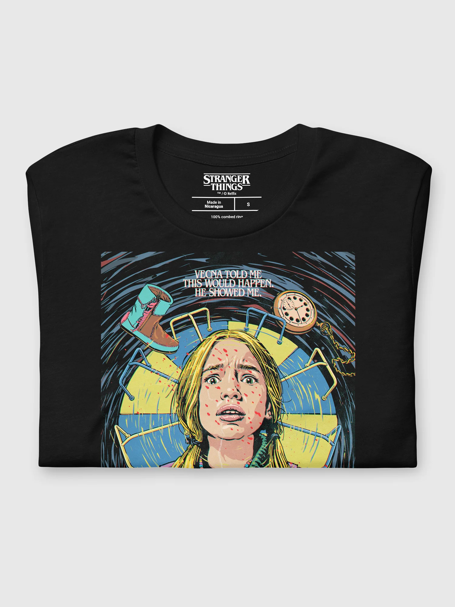 Stranger Things Season 5 x Butcher Billy The Vanishing of Holly Wheeler T-Shirt - Image 2