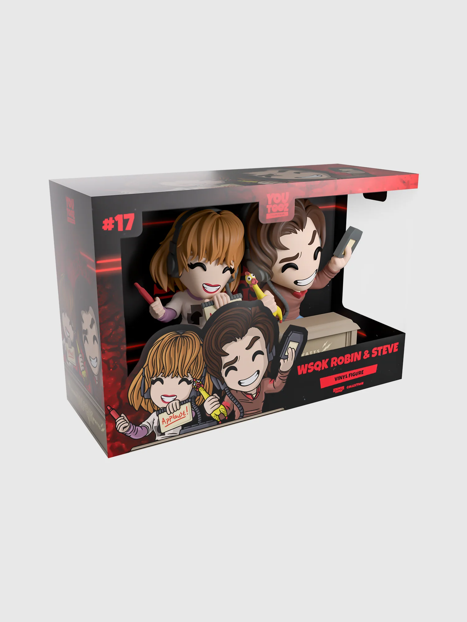 Stranger Things Steve and Robin Vinyl Figure 2 Pack - Image 2