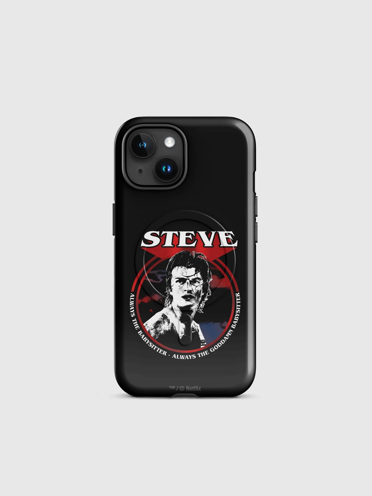 Stranger Things Steve iPhone® Magsafe Tough Case - Image 13