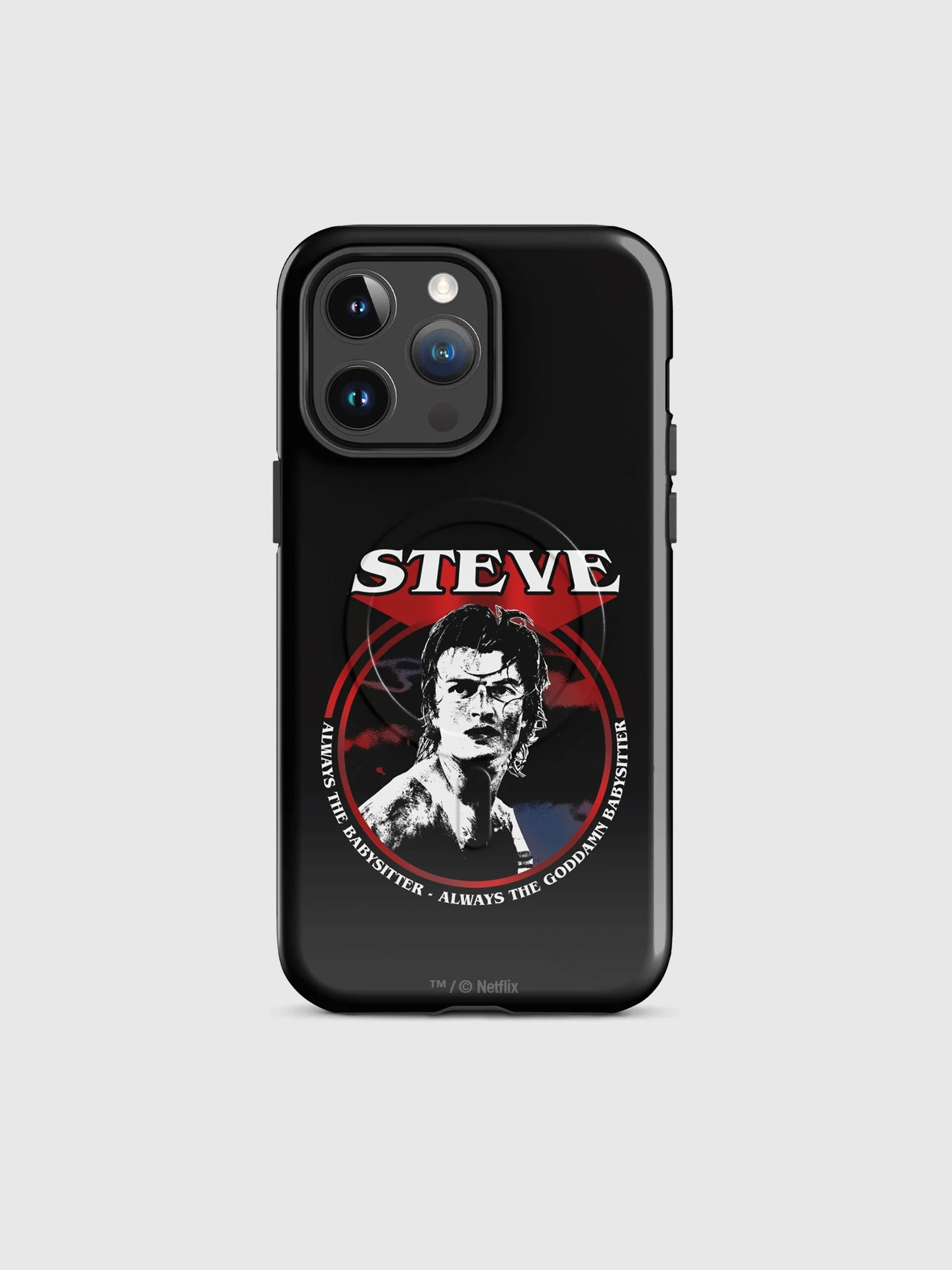 Stranger Things Steve iPhone® Magsafe Tough Case - Image 15