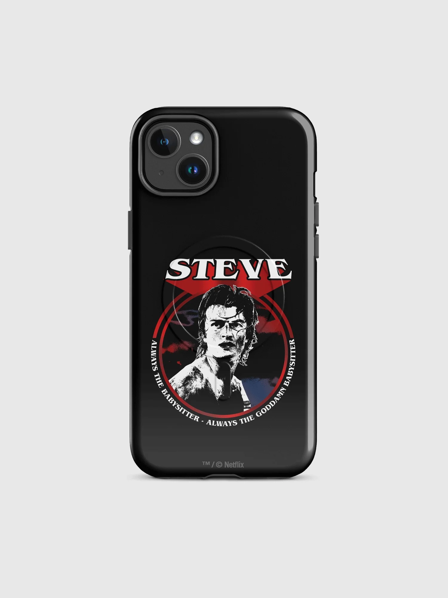 Stranger Things Steve iPhone® Magsafe Tough Case - Image 18