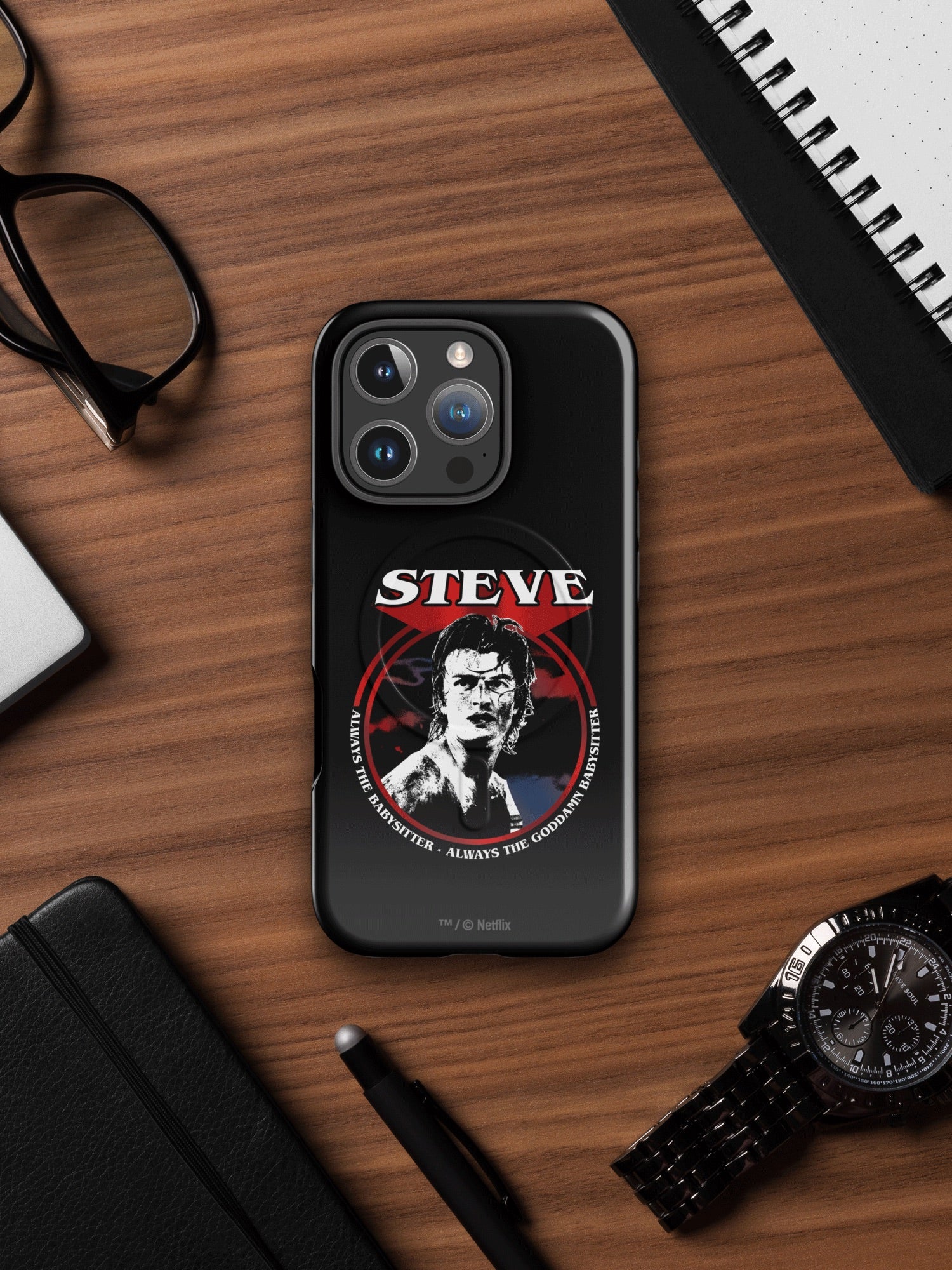 Stranger Things Steve iPhone® Magsafe Tough Case - Image 3