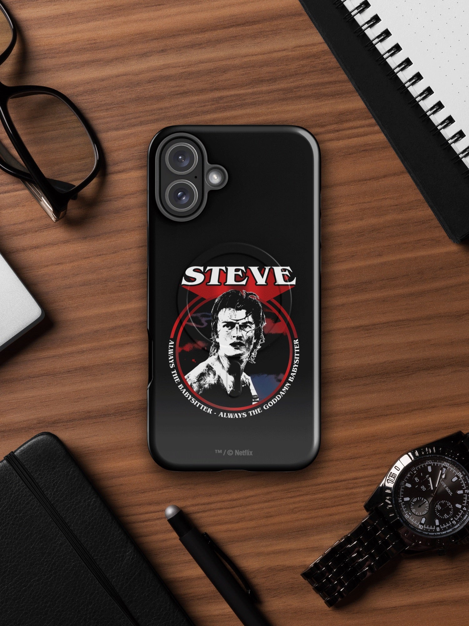 Stranger Things Steve iPhone® Magsafe Tough Case - Image 5