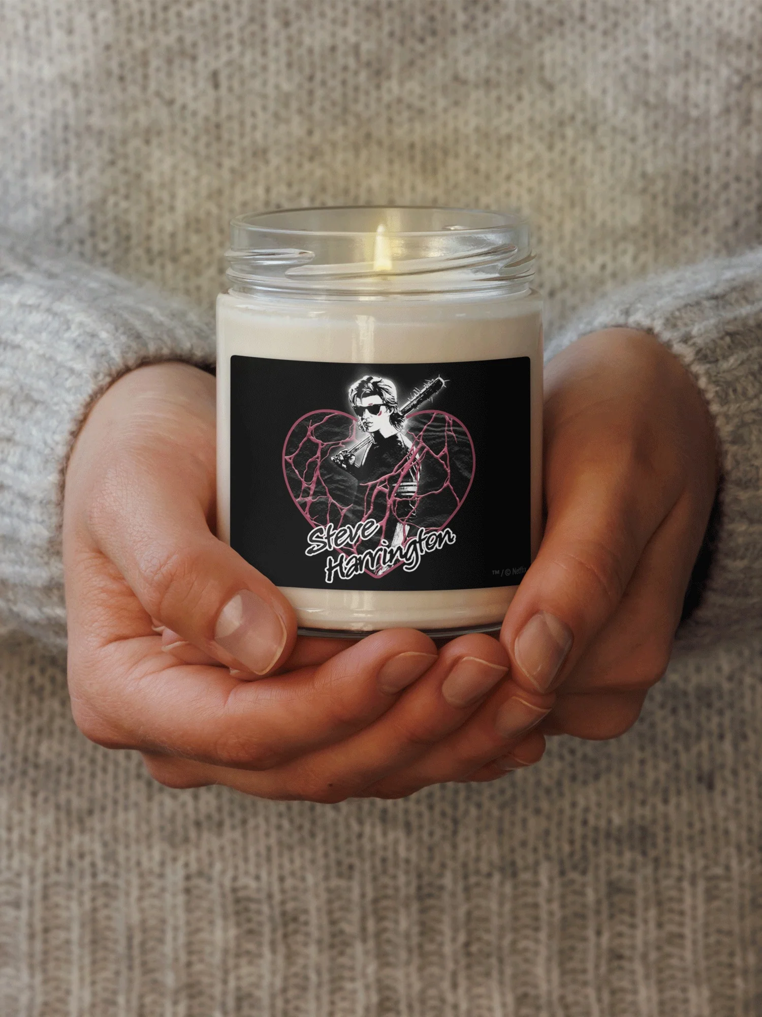 Stranger Things Steve Scented Candle - Image 2