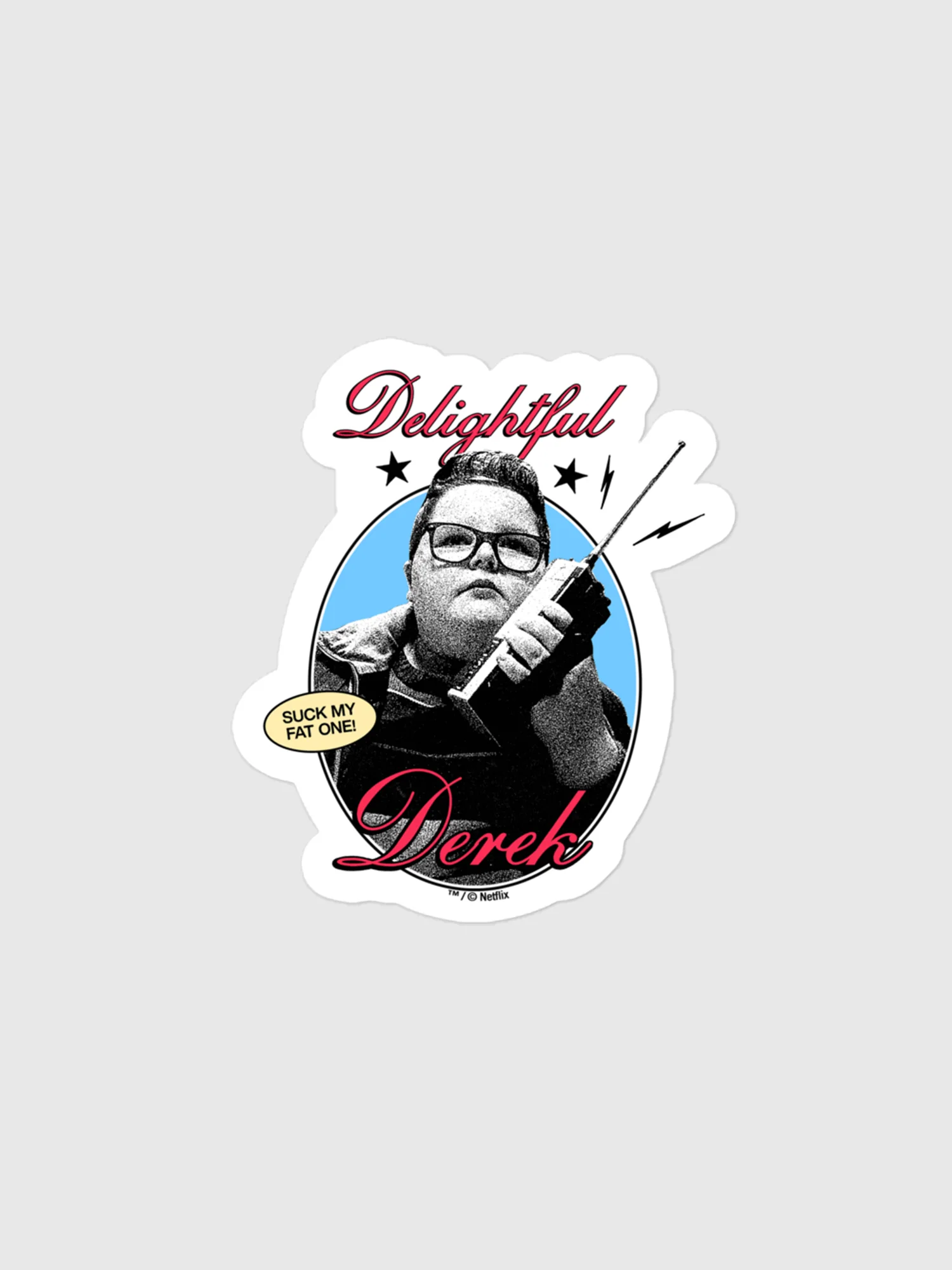 Stranger Things Sticker Delightful Derek - Image 4