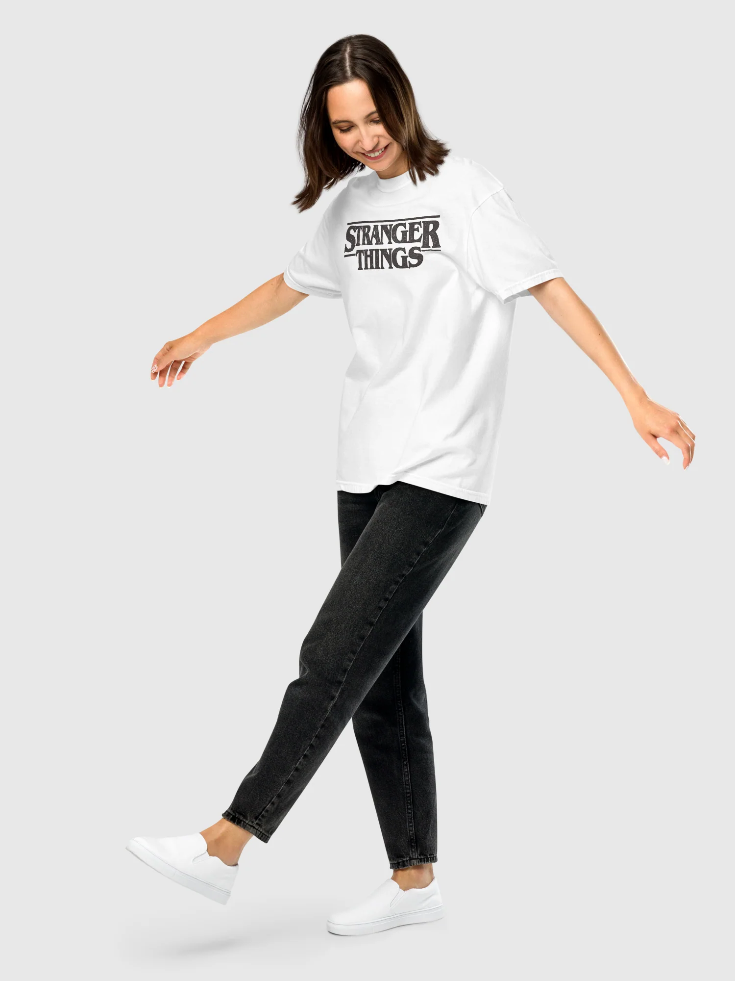 Stranger Things Stuck in The Upside Down Comfort Colors T-Shirt - Image 4