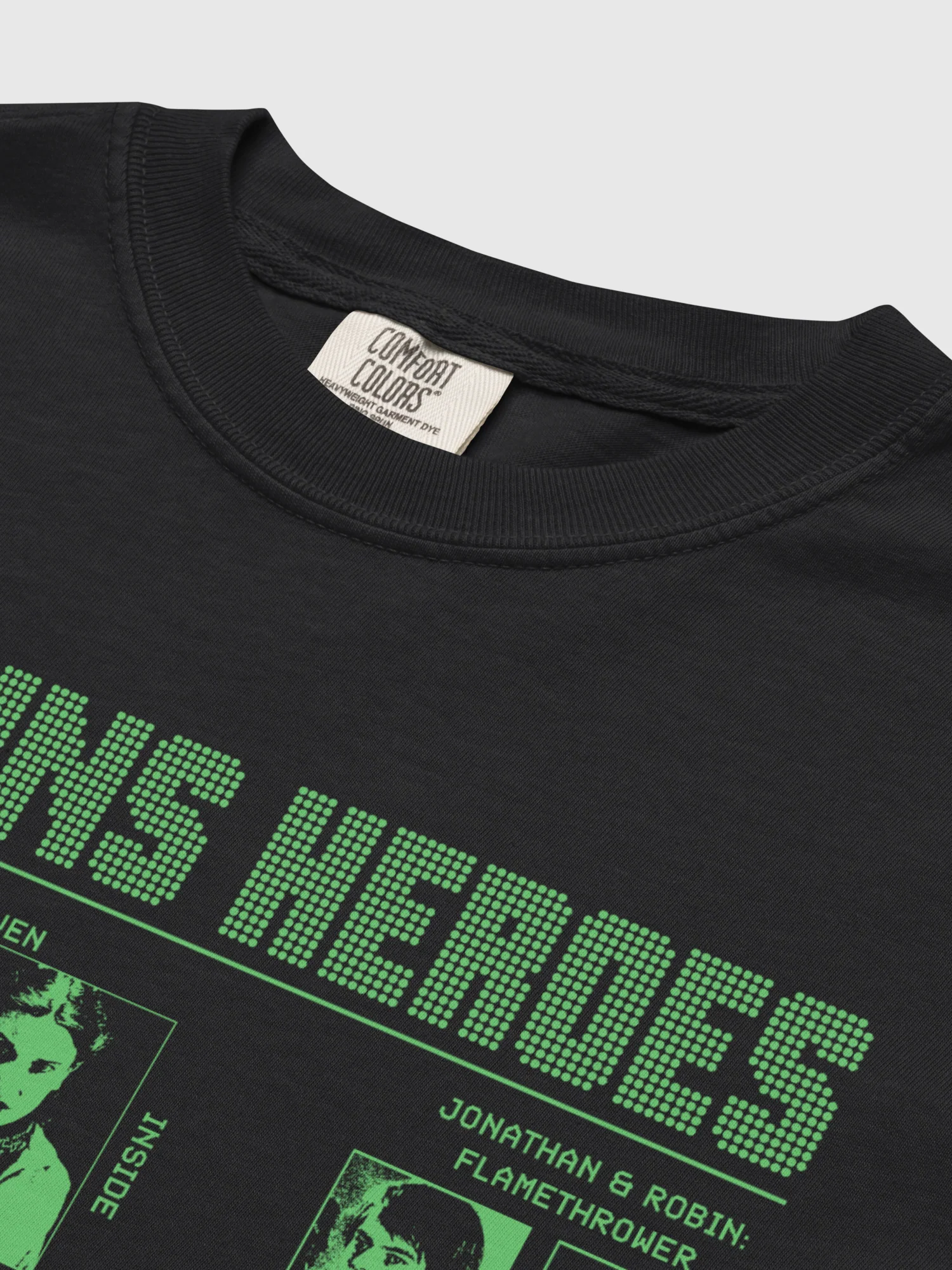 Stranger Things T-Shirt Hawkins Heroes Comfort Colors - Image 3