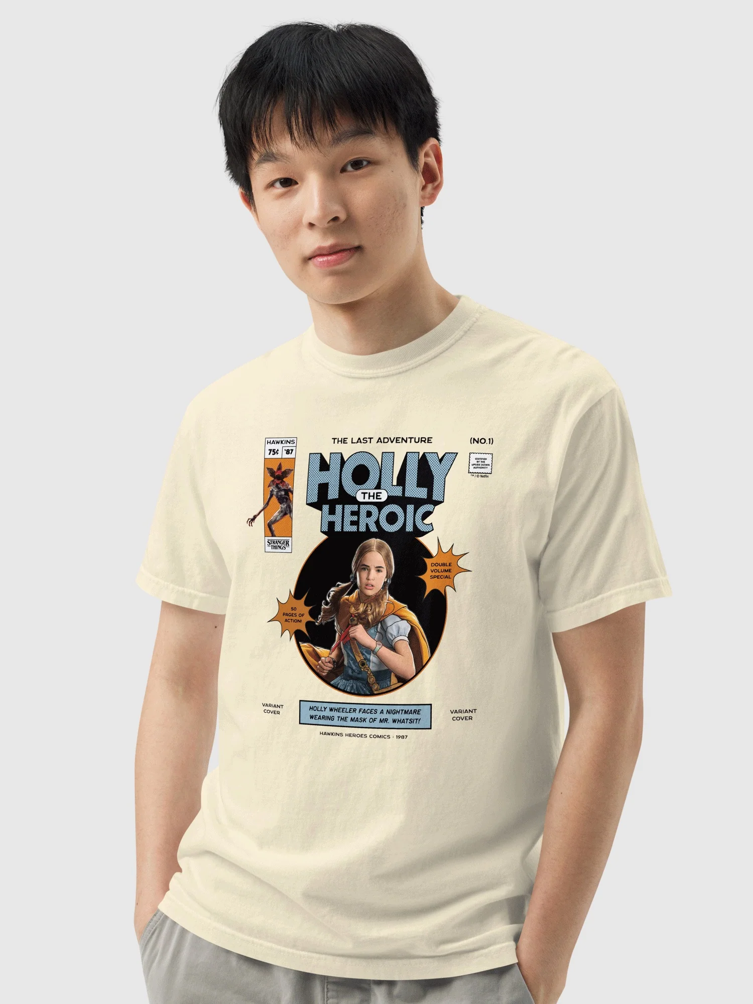 Stranger Things T-Shirt Holly The Heroic - Image 3