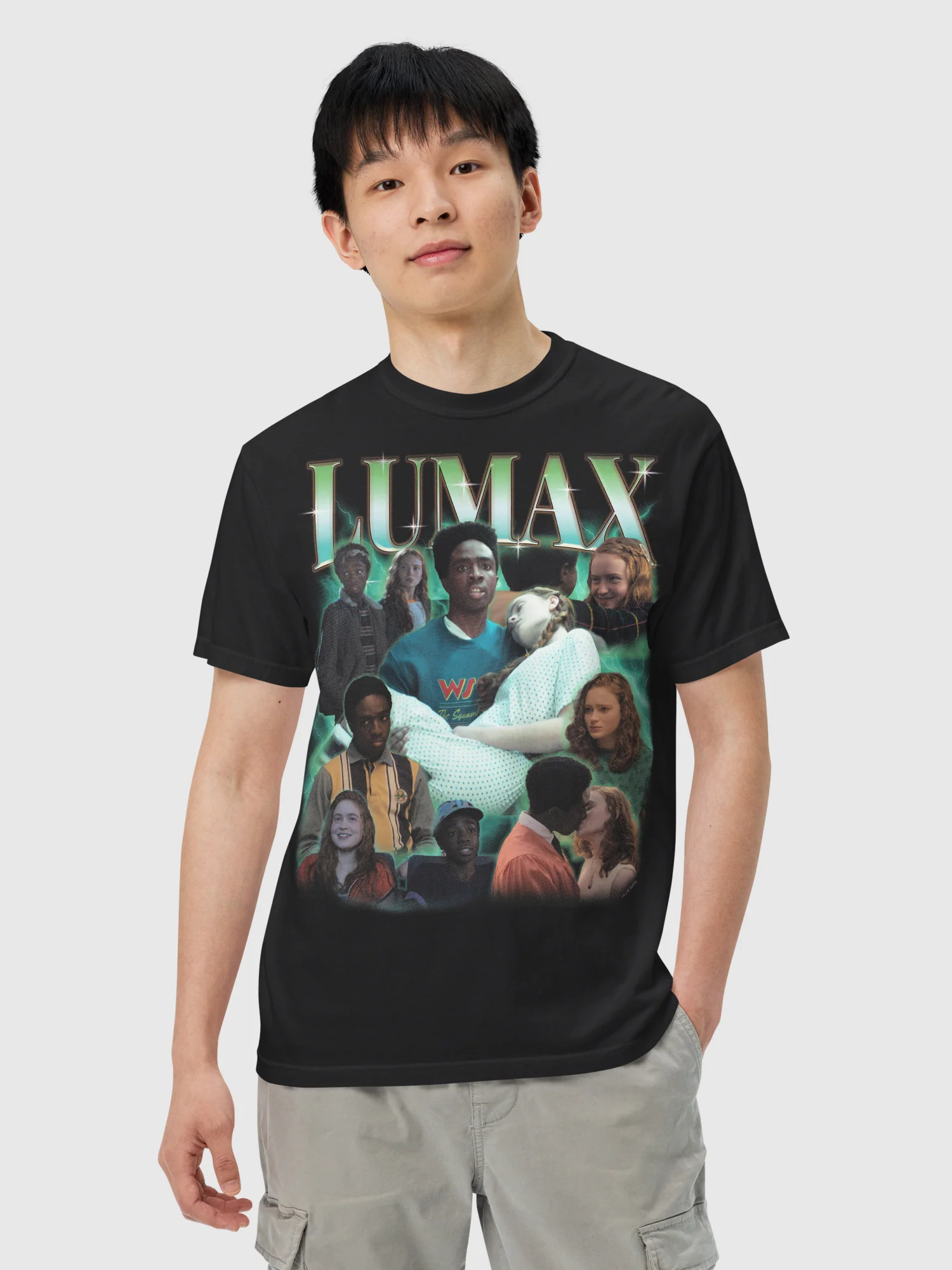 Stranger Things T-Shirt Lumax Heartthrob - Image 2