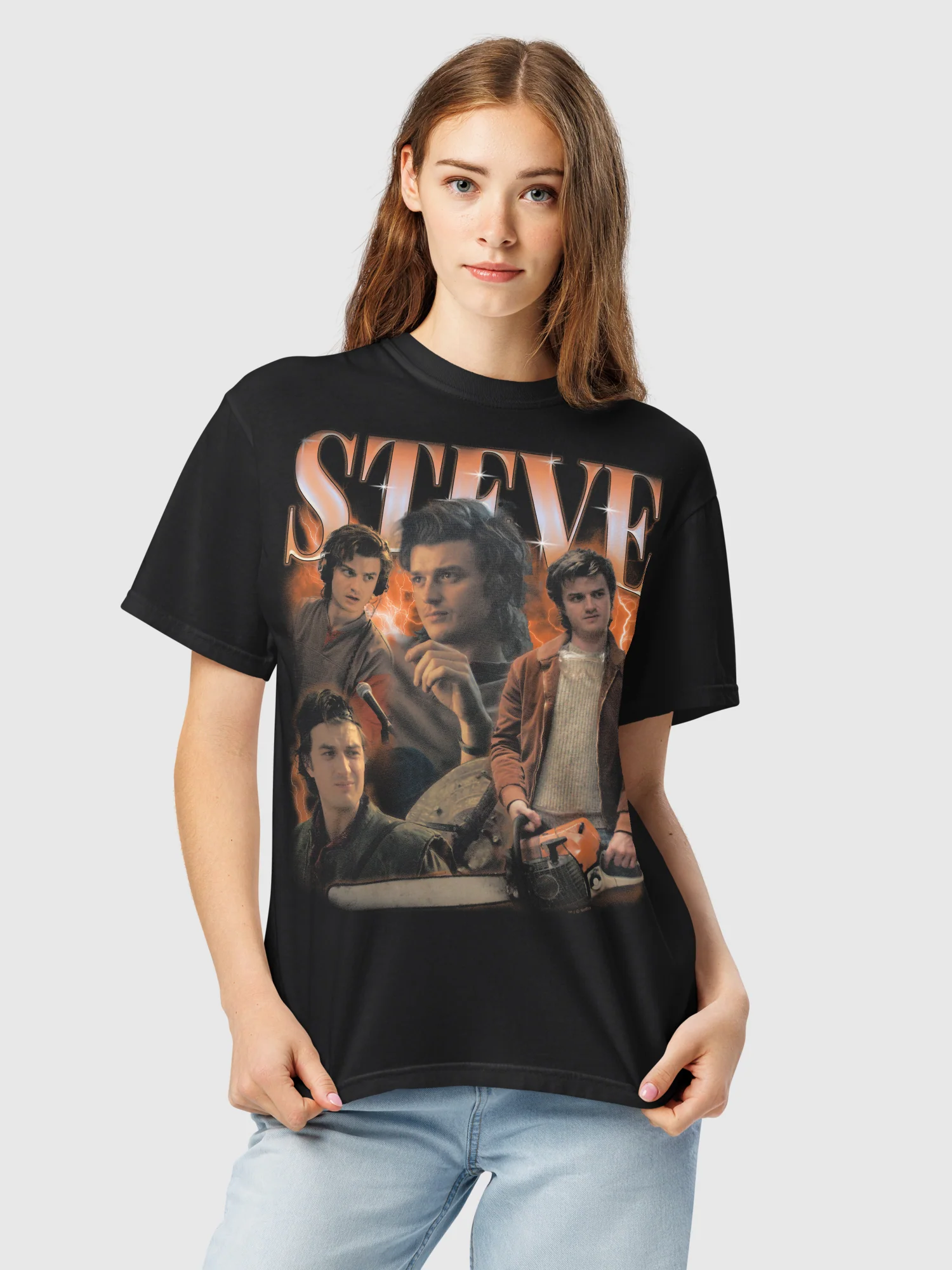 Stranger Things T-Shirt Steve Heartthrob - Image 2
