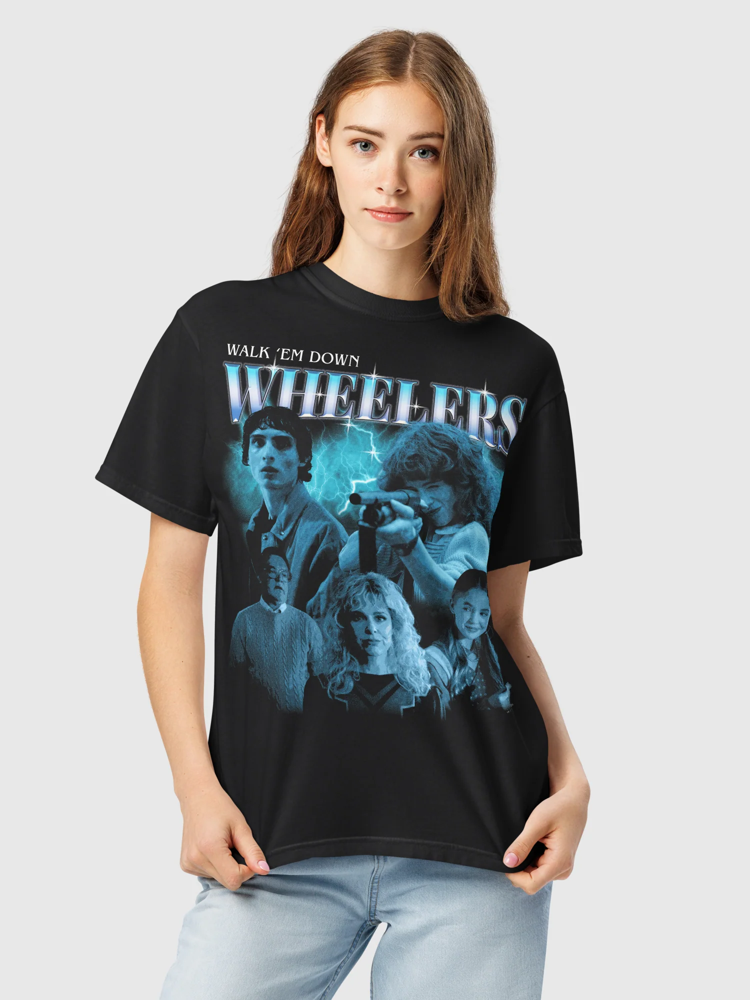 Stranger Things T-Shirt The Wheelers Comfort Colors - Image 2