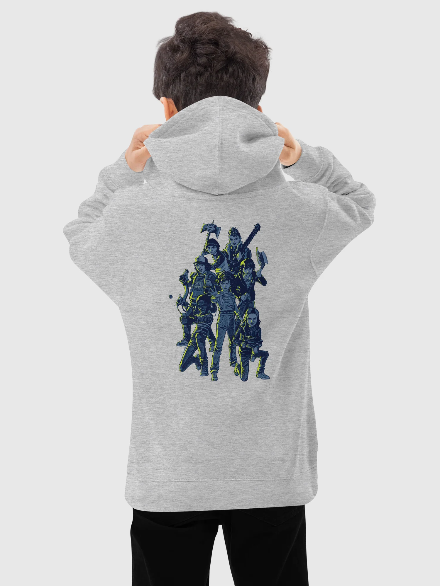 Stranger Things: Tales From '85 Kids Hoodie Hawkins Investigators Club - Image 5