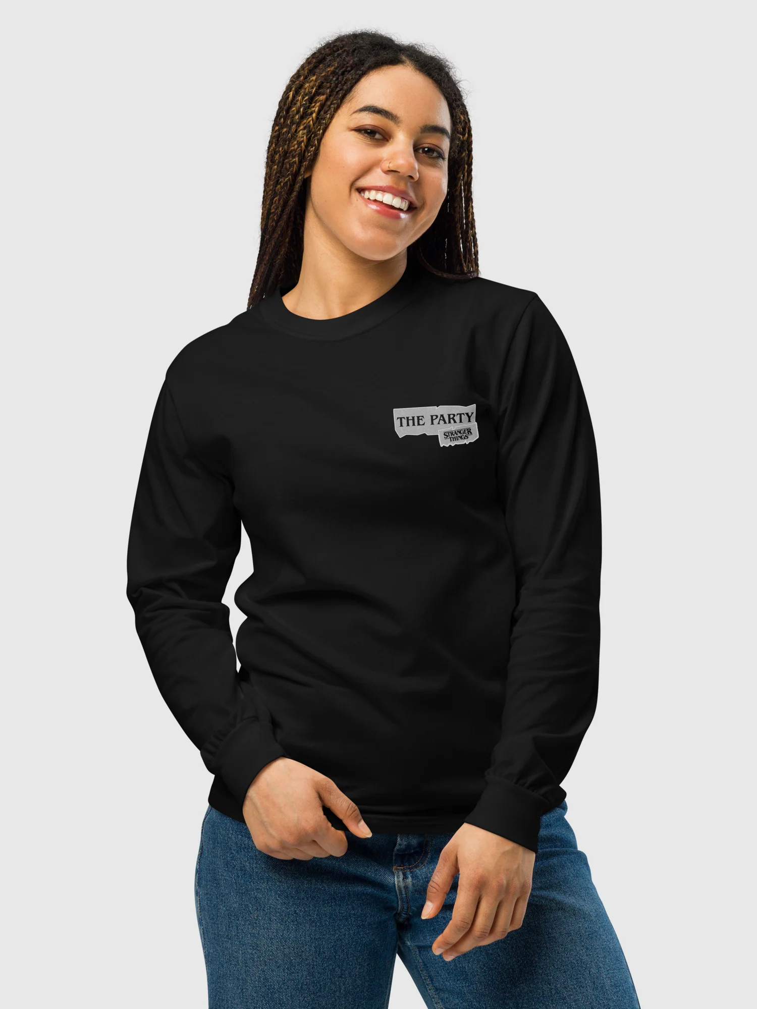 Stranger Things The Party Comfort Colors Long Sleeve T-Shirt - Image 4