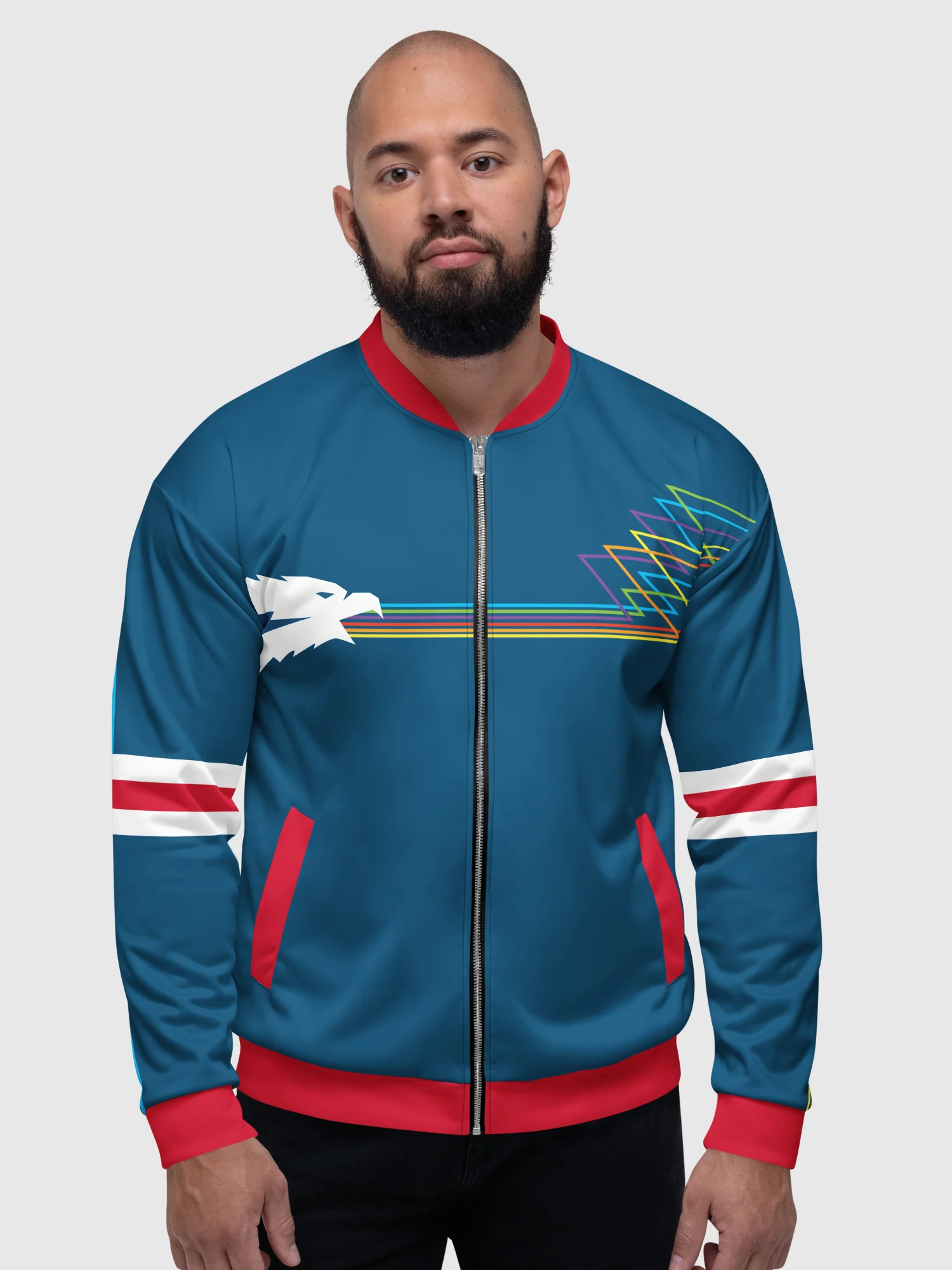 Stranger Things The Squawk Bomber Jacket - Image 4