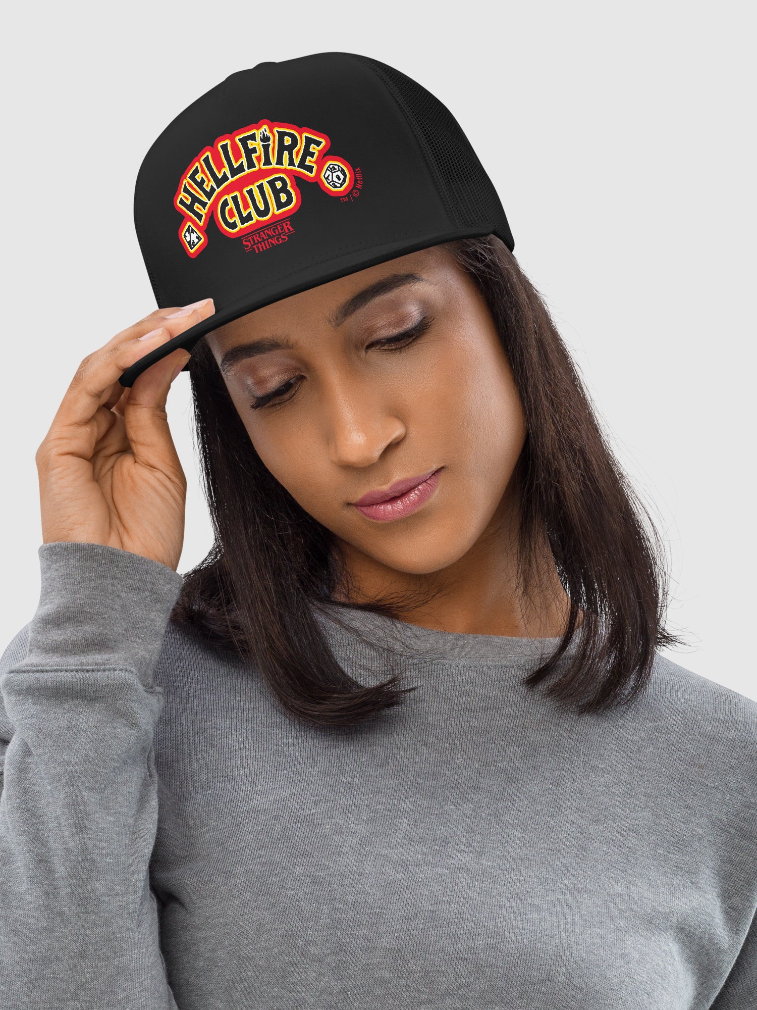 Stranger Things Trucker Hat Hellfire Club - Image 2
