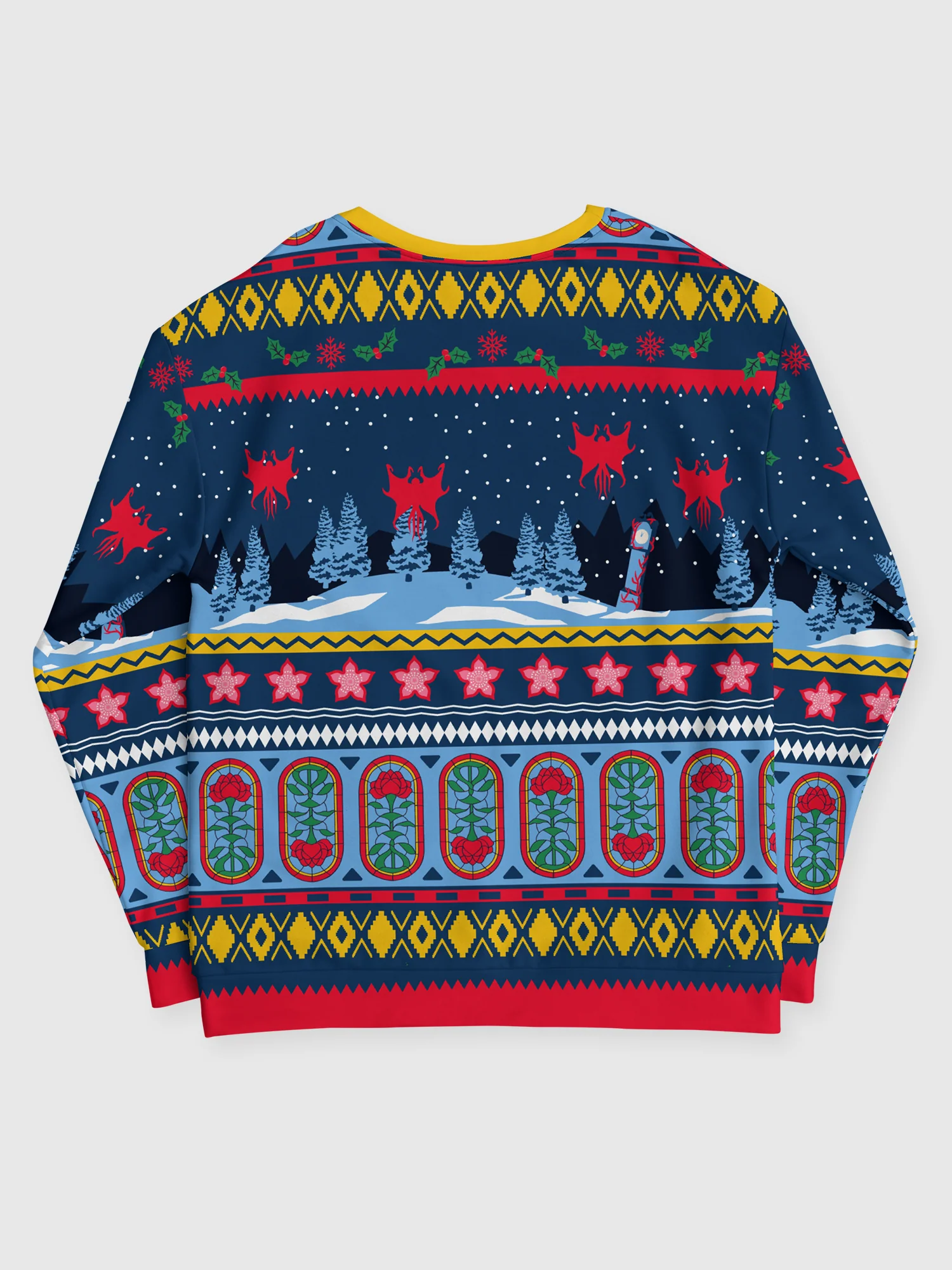 Stranger Things Hawkins Holiday Unisex Sweatshirt - Image 4