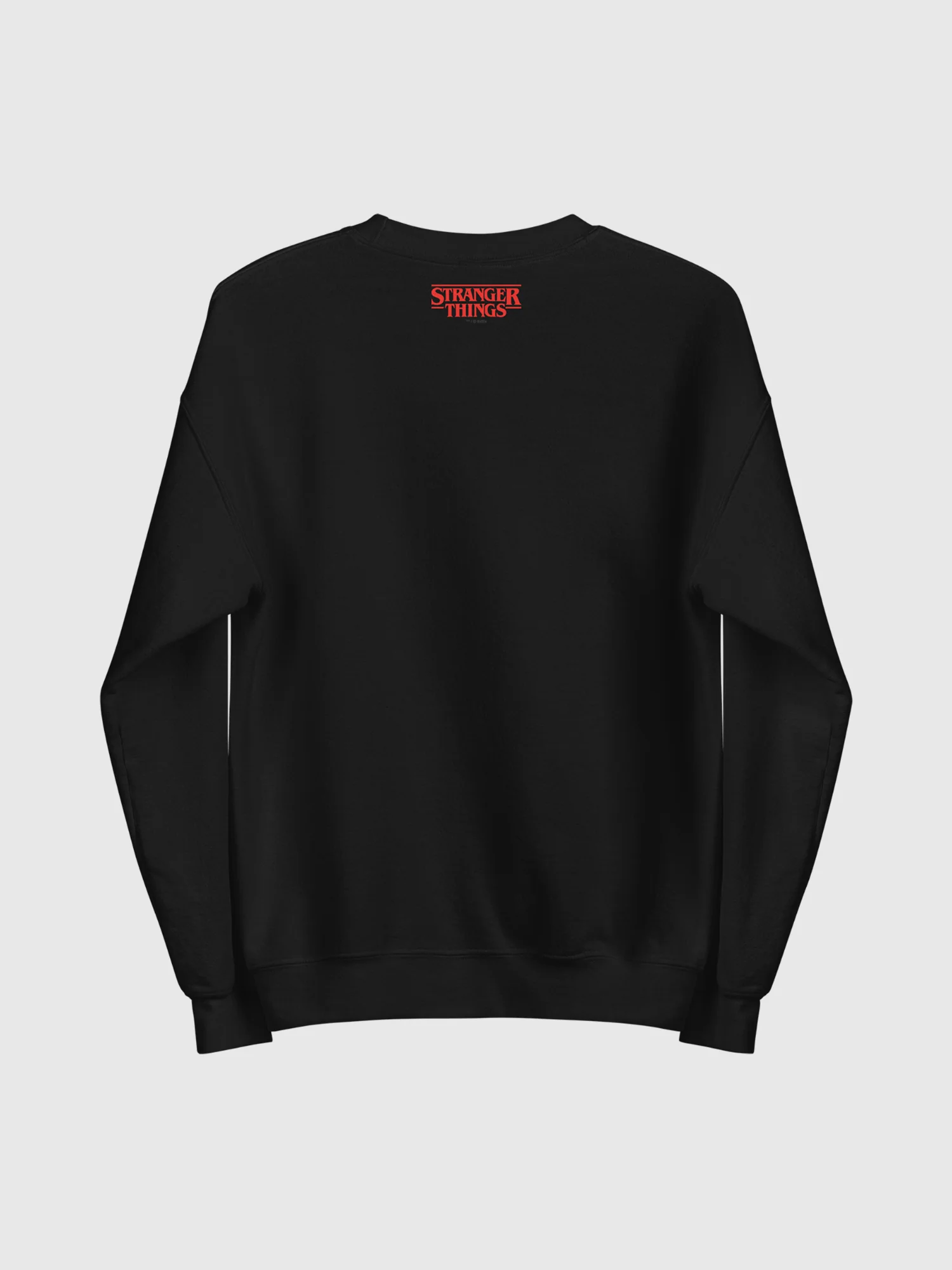 Stranger Things Upside Down Embroidered Crewneck Sweatshirt - Image 2