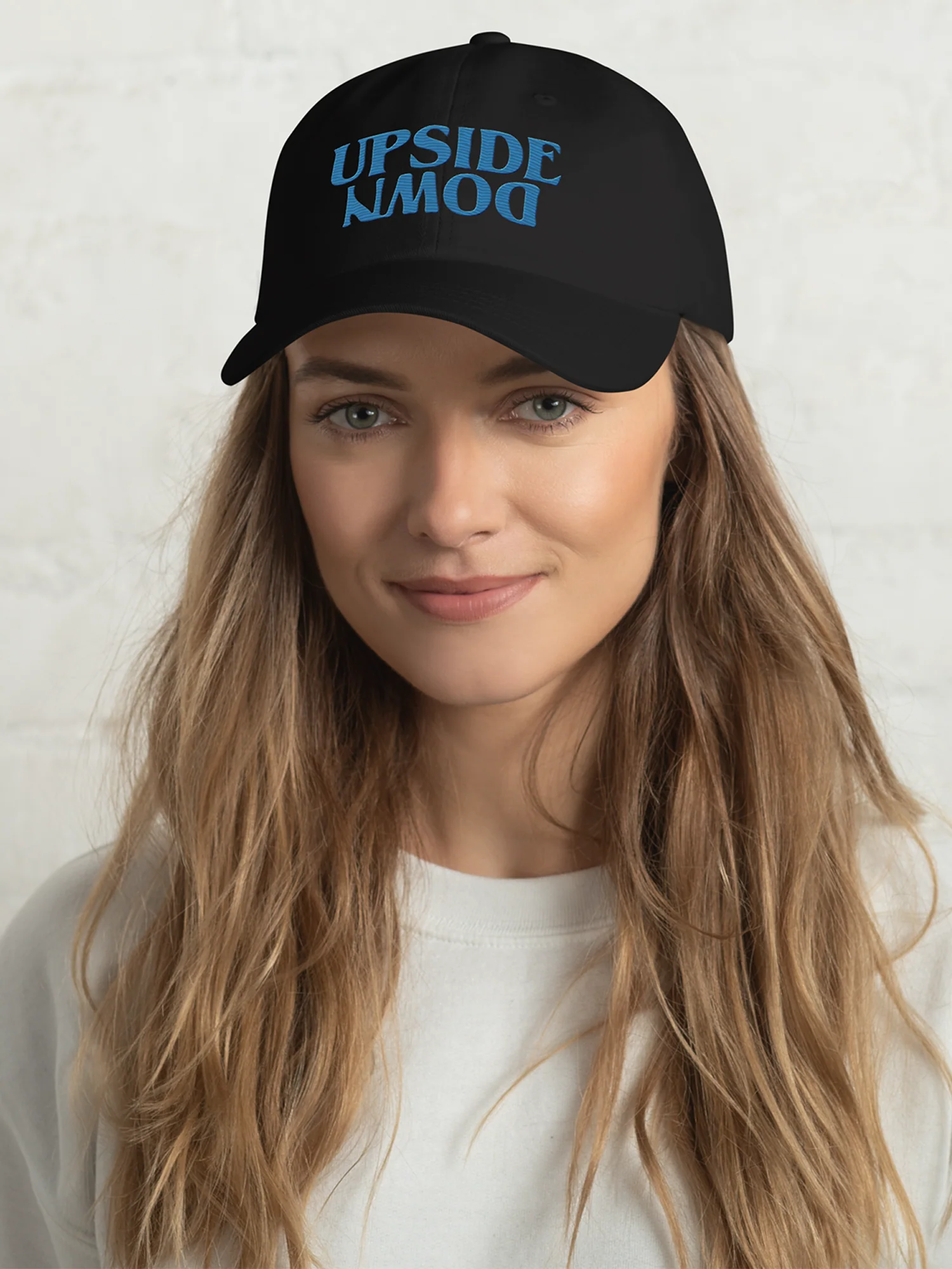Stranger Things Upside Down Embroidered Dad Hat - Image 2