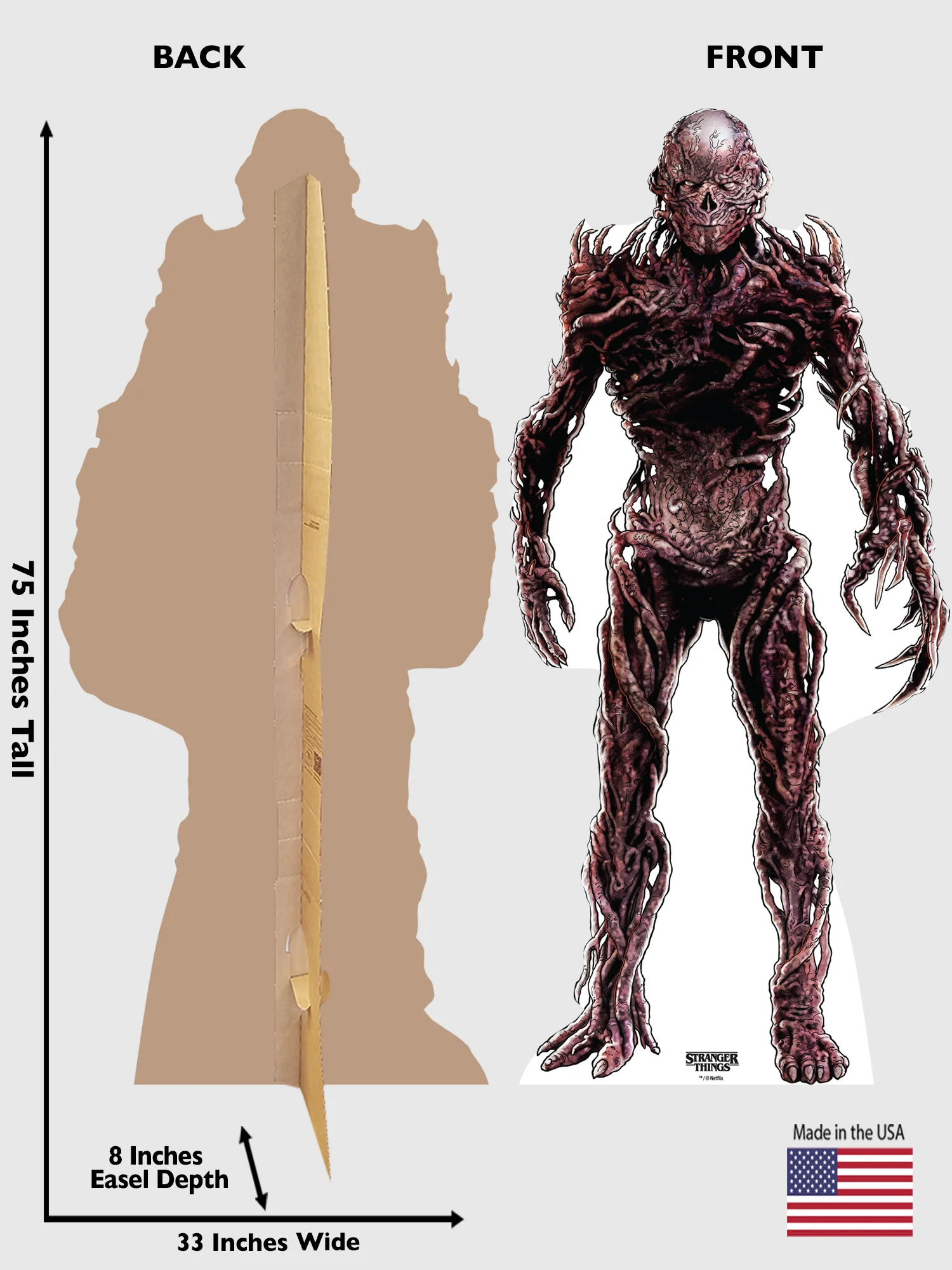 Stranger Things Vecna Cardboard Cutout Standee - Image 2