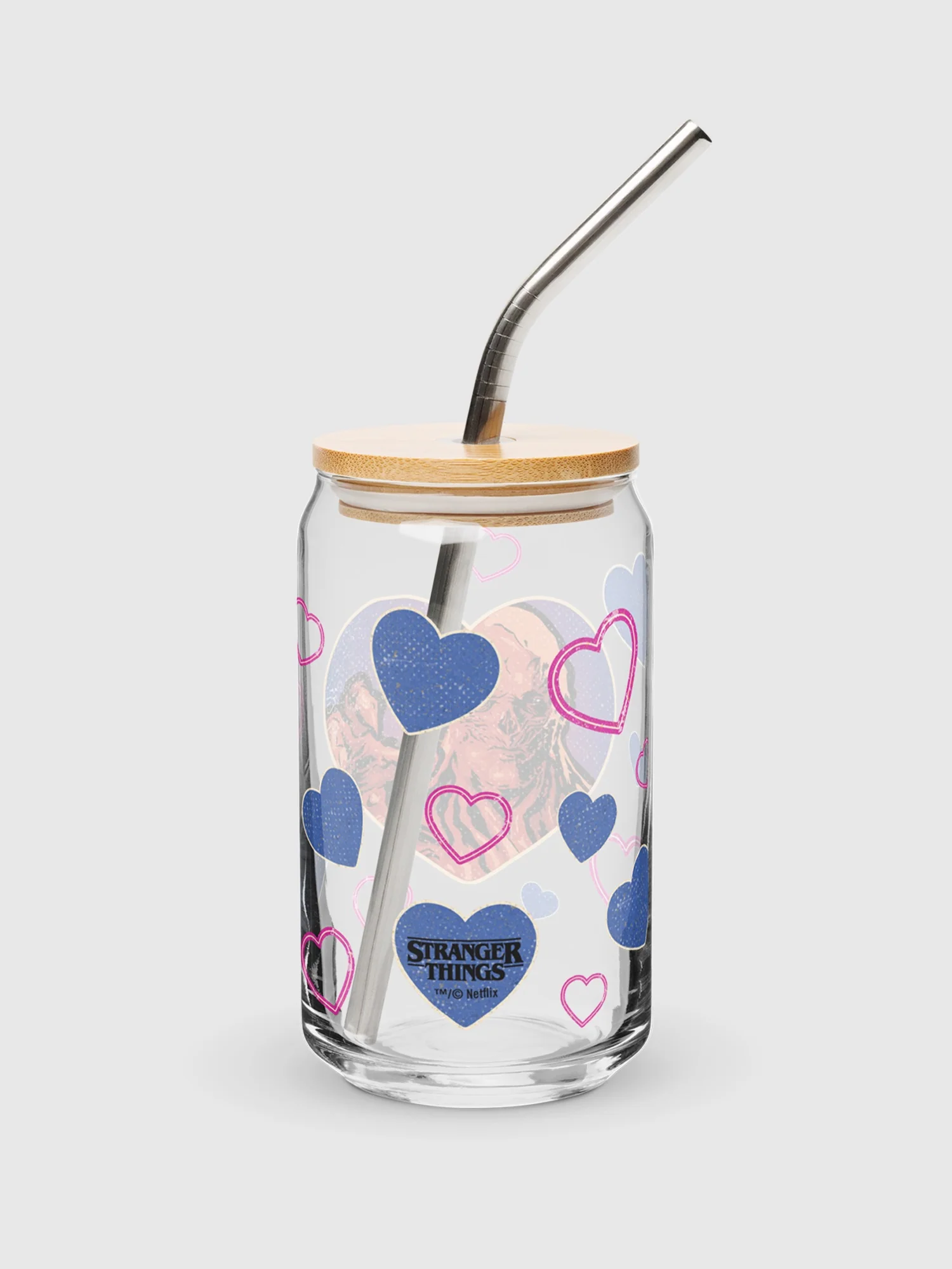 Stranger Things Vecna Love Can Shaped Glass - Image 2