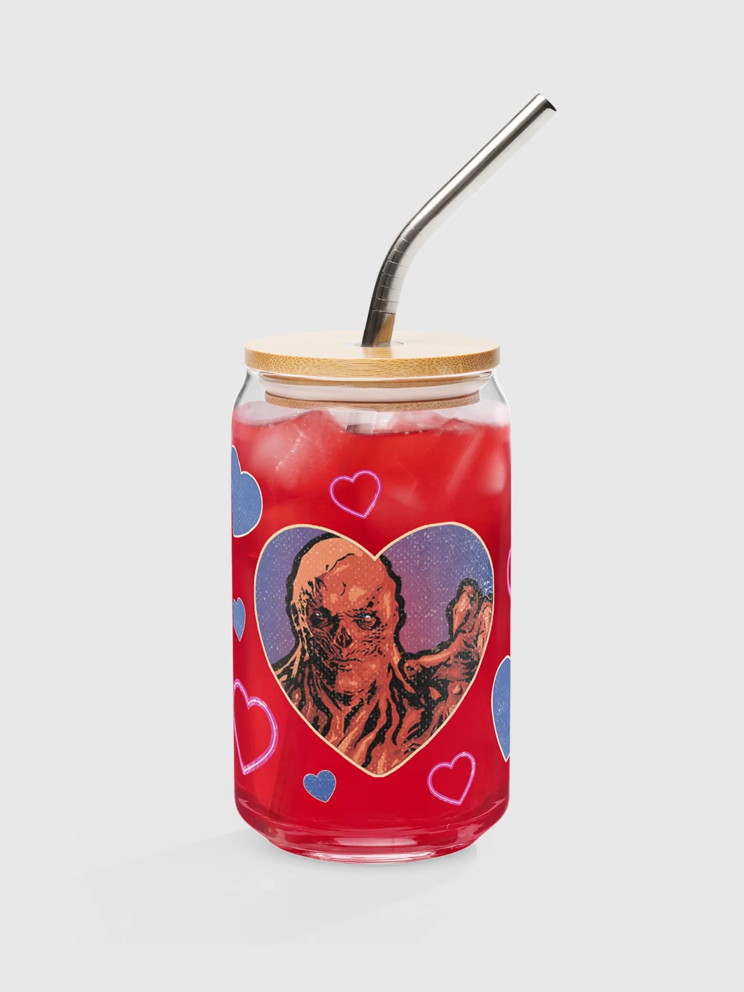 Stranger Things Vecna Love Can Shaped Glass - Image 4