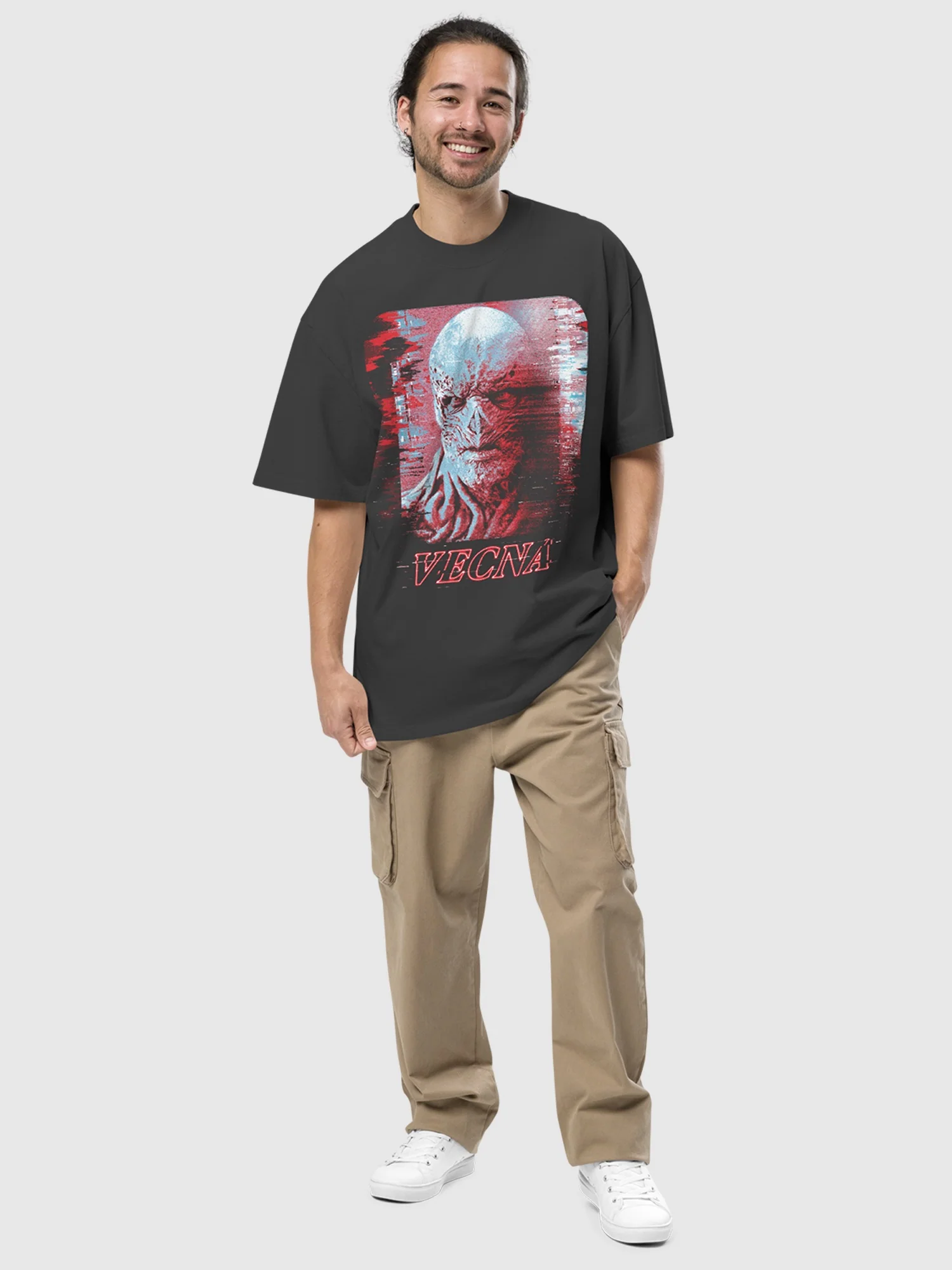Stranger Things Vecna Oversized T-Shirt - Image 3