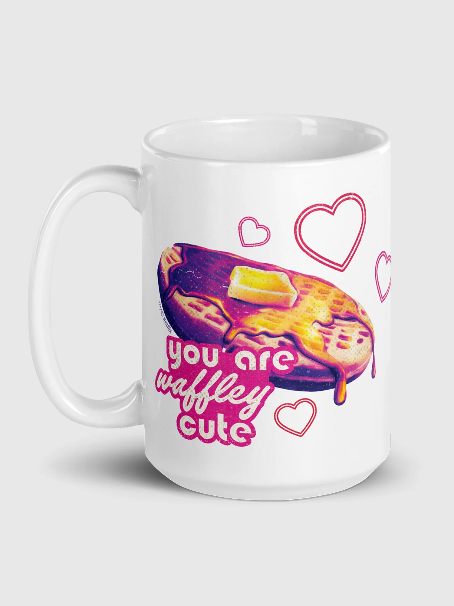 Stranger Things Waffley Cute Personalized Mug - Image 4