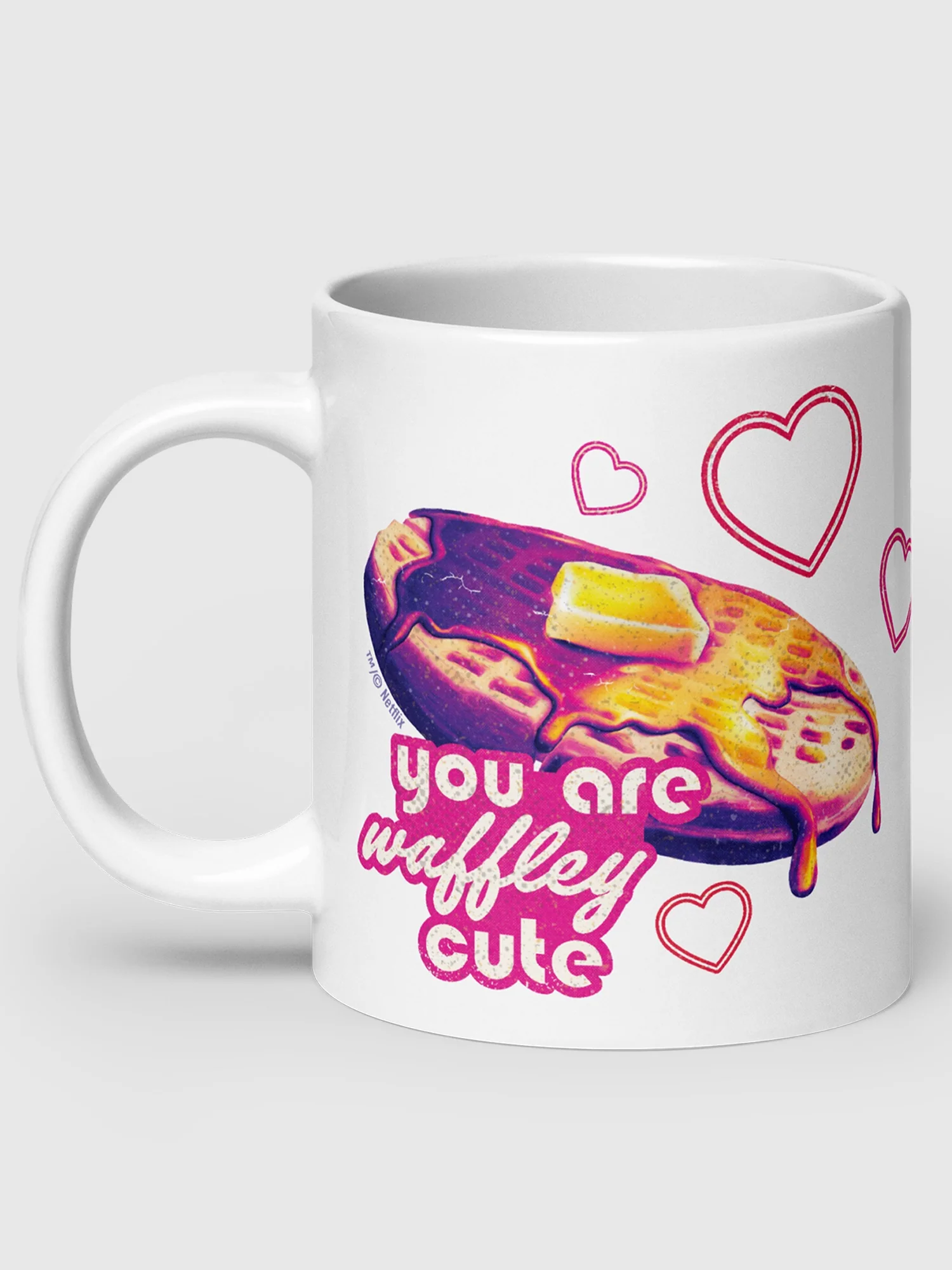 Stranger Things Waffley Cute Personalized Mug - Image 6