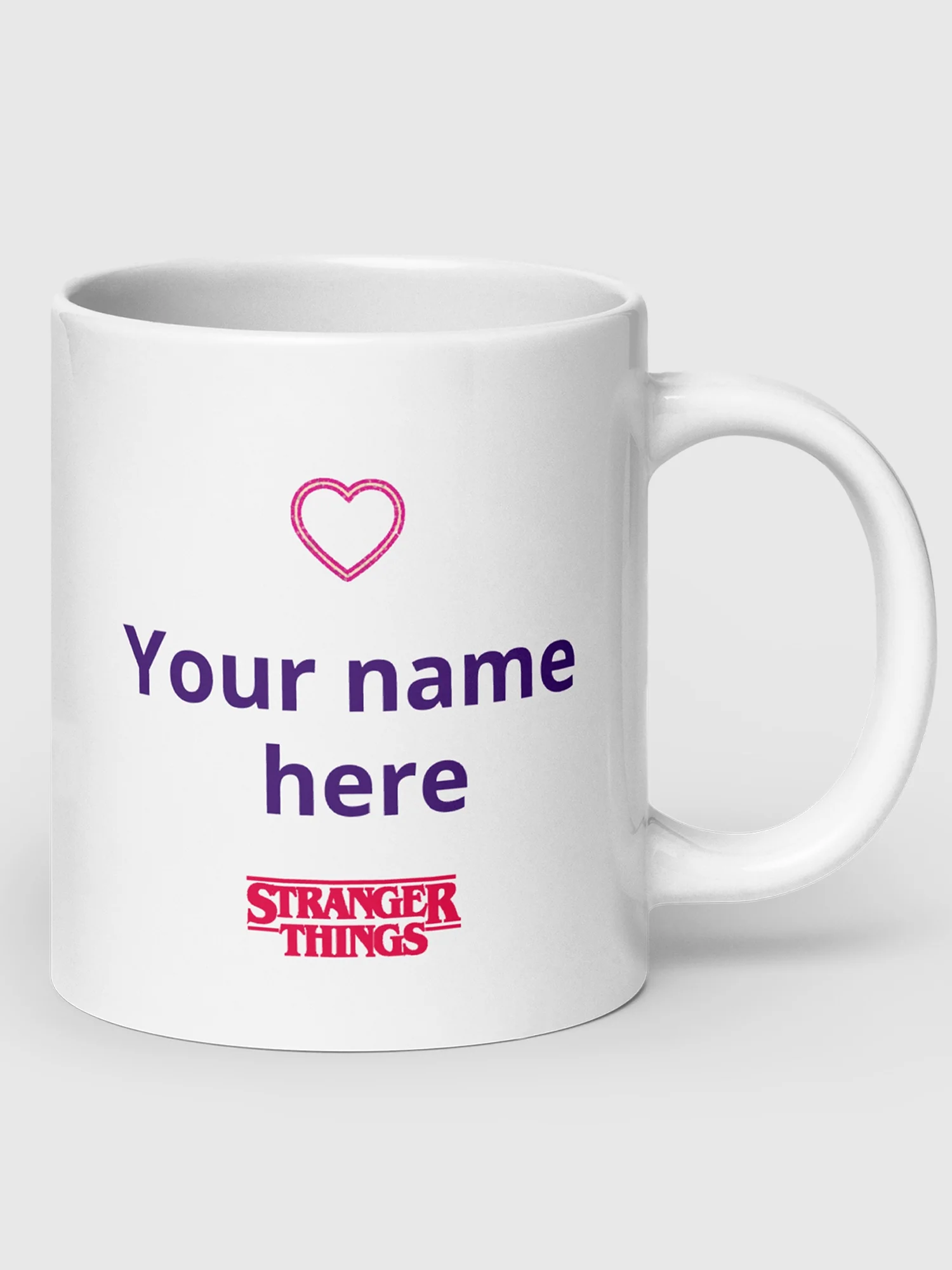 Stranger Things Waffley Cute Personalized Mug - Image 7